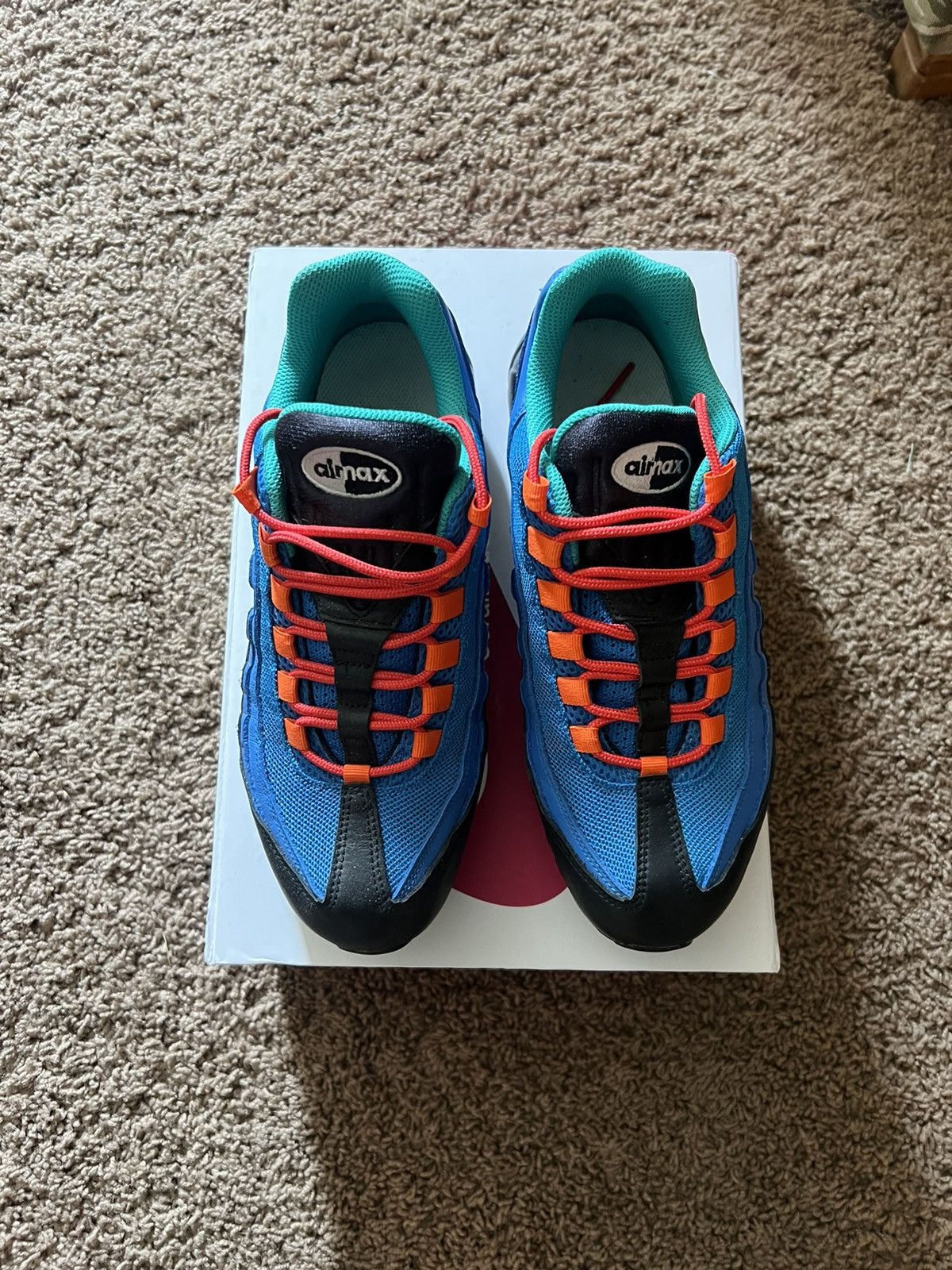 Air max 95 hotsell coral studios for sale