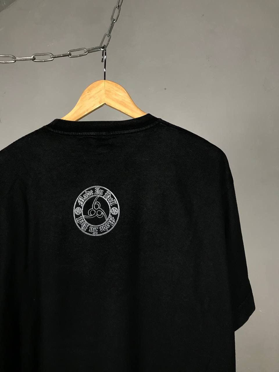 Vintage Diablo 666 vintage skulls rock made in hell tee Size US XL / EU 56 / 4 - 5 Thumbnail