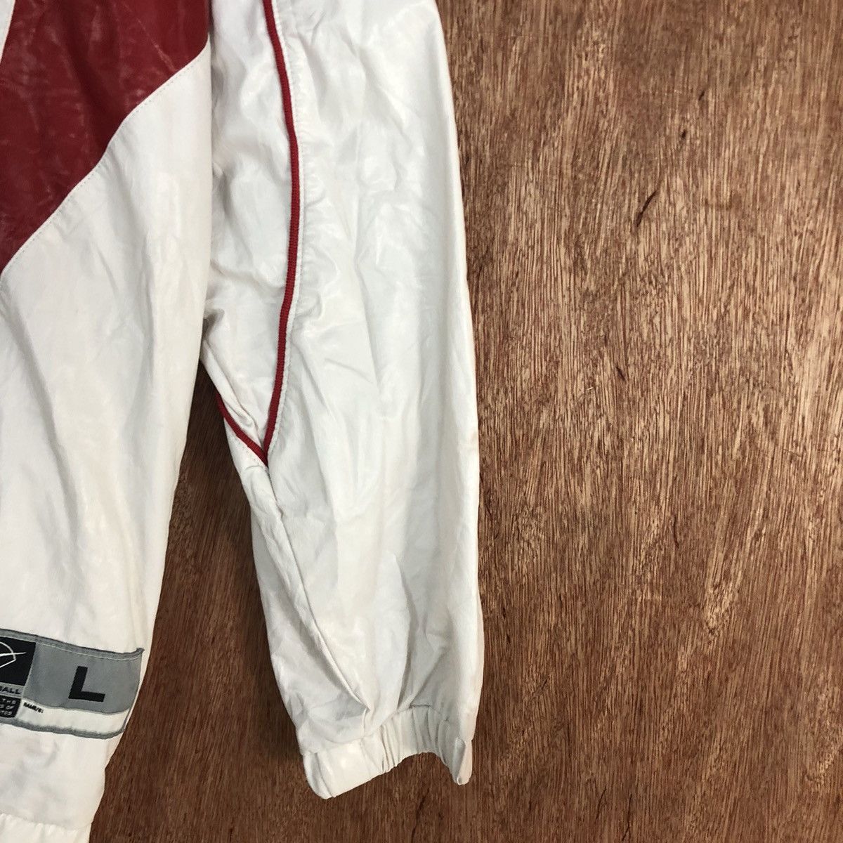 Nike Nike Baseball sportwear White Light Jacket #H313 Size US L / EU 52-54 / 3 - 4 Thumbnail