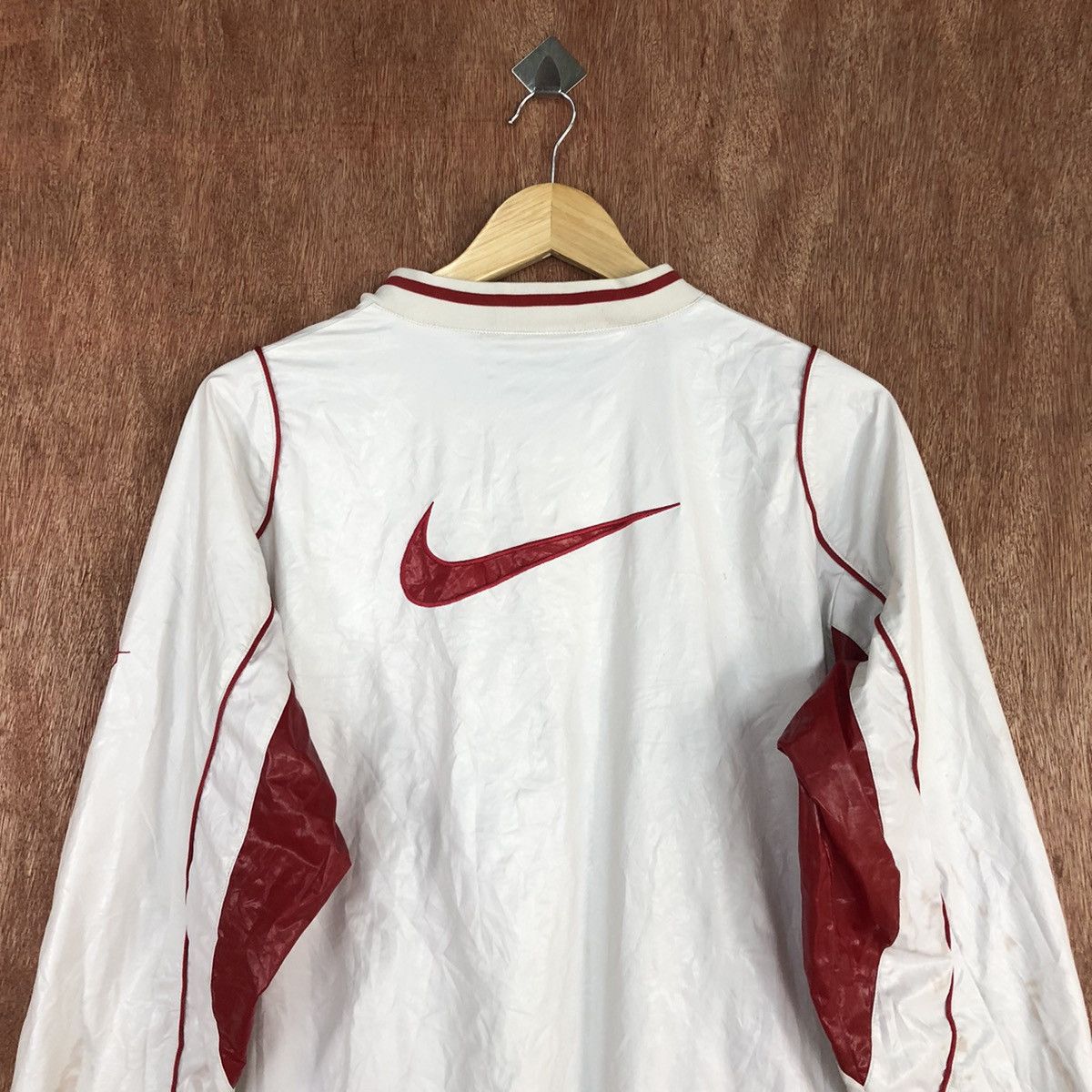 Nike Nike Baseball sportwear White Light Jacket #H313 Size US L / EU 52-54 / 3 - 15 Thumbnail