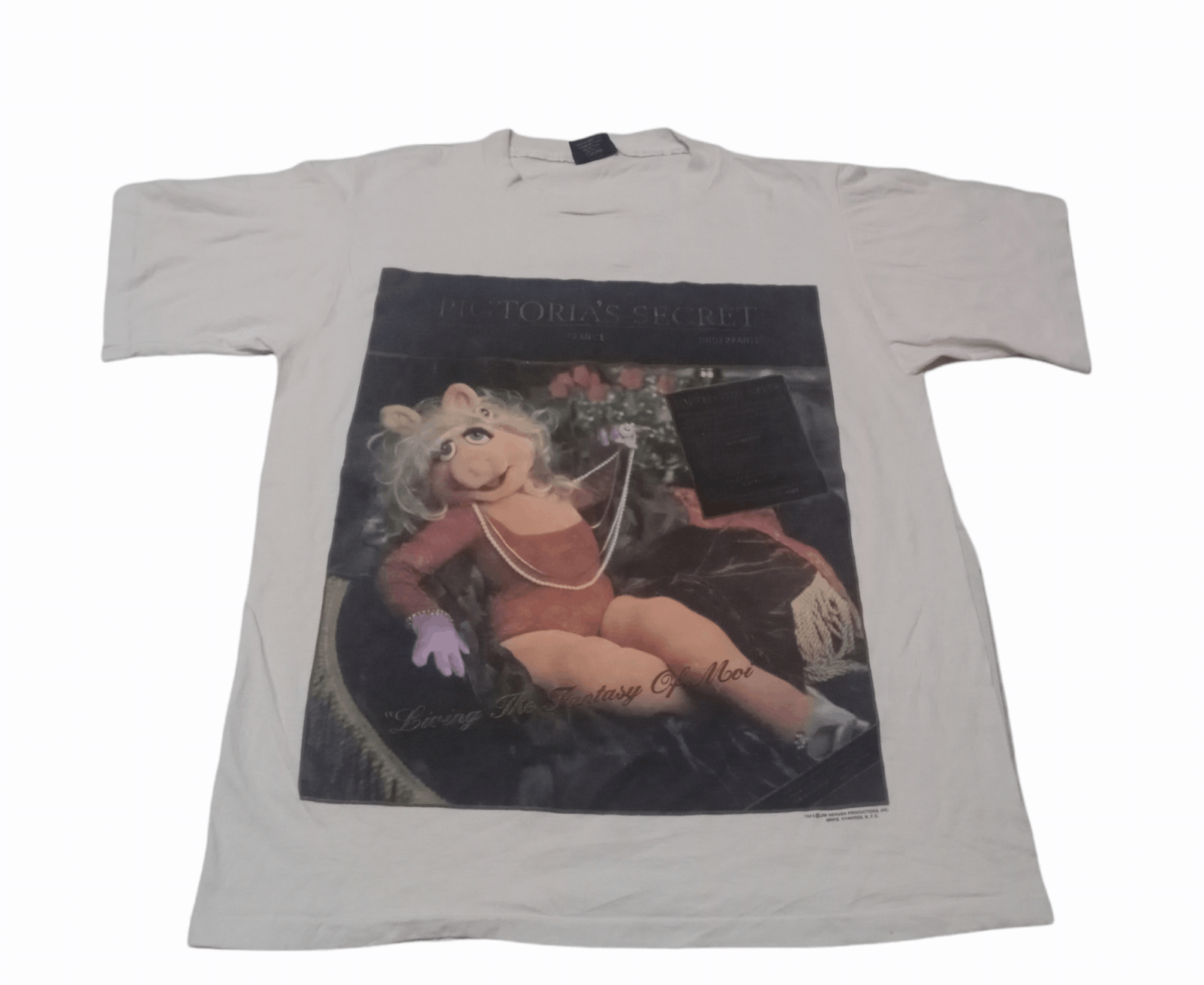 Vintage Vintage 90 s' pigtoria's secret jim henson Size US L / EU 52-54 / 3 - 1 Thumbnail