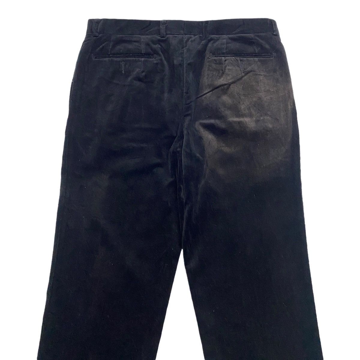 Brutus × Japanese Brand ARCHIVE 🇯🇵 BRUTUS JAPAN BALCK VELVET TROUSERS PANTS Size US 34 / EU 50 - 6 Thumbnail
