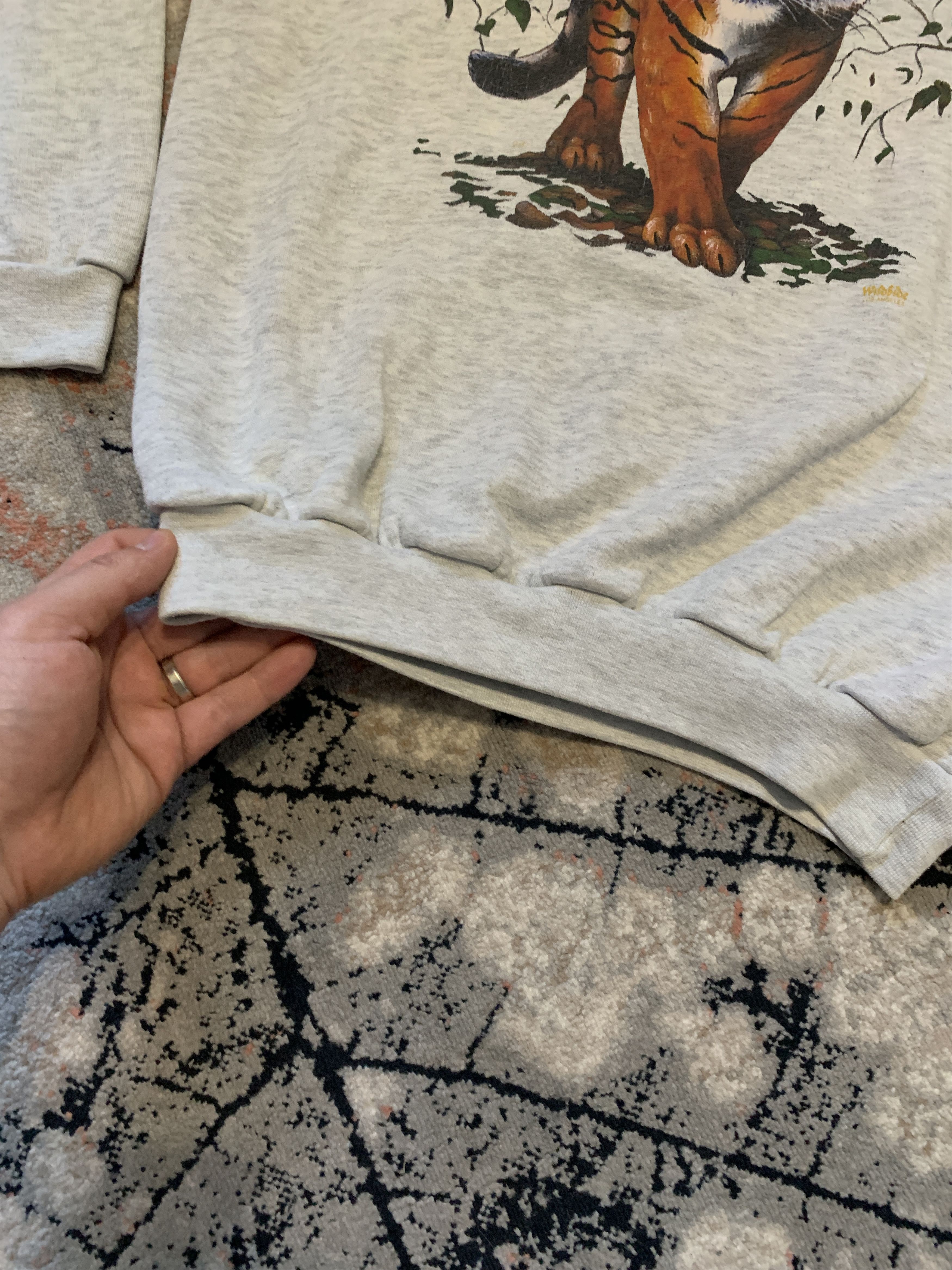 Vintage Wild Side Los Angeles Tiger Vintage Sweatshirt Size US S / EU 44-46 / 1 - 6 Thumbnail