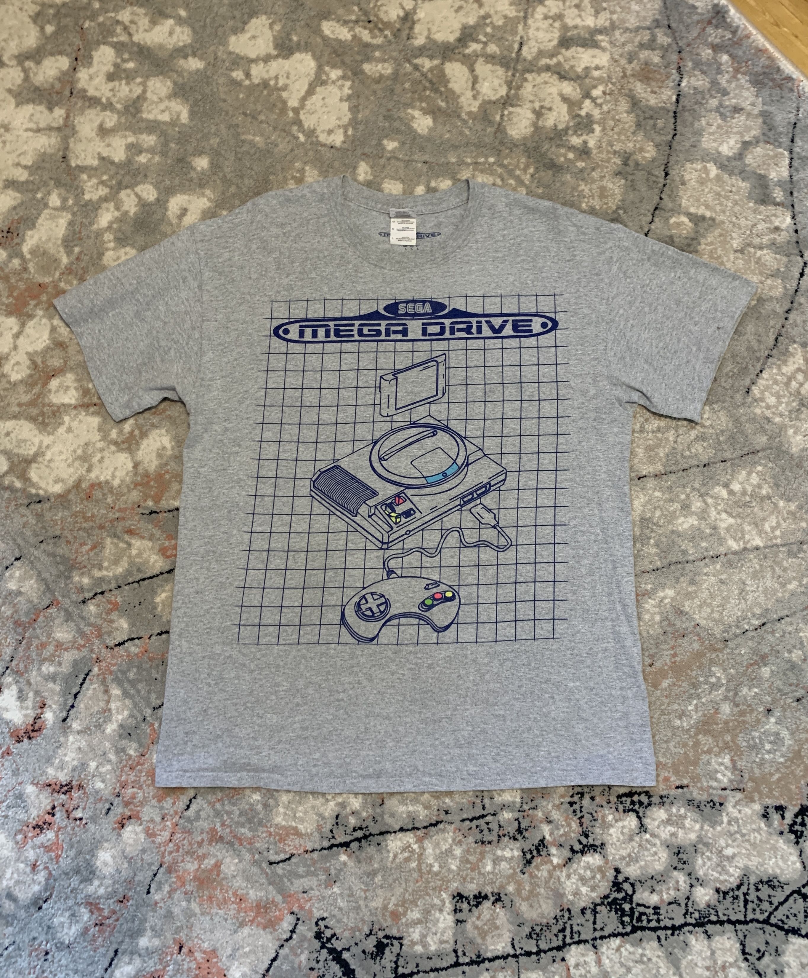 Vintage Mega Drive Sega Vintage T-Shirt Size US XL / EU 56 / 4 - 1 Thumbnail
