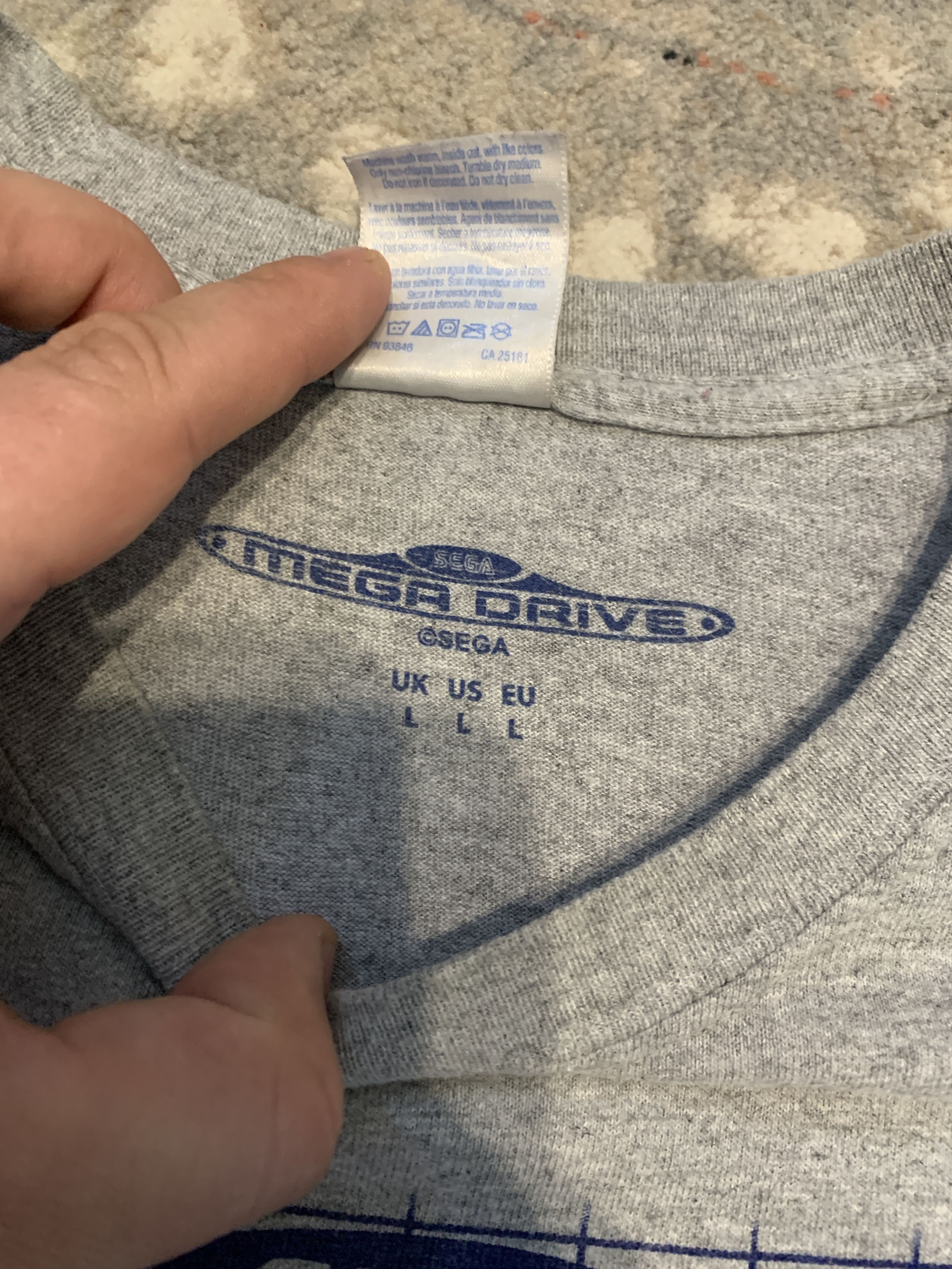 Vintage Mega Drive Sega Vintage T-Shirt Size US XL / EU 56 / 4 - 4 Thumbnail