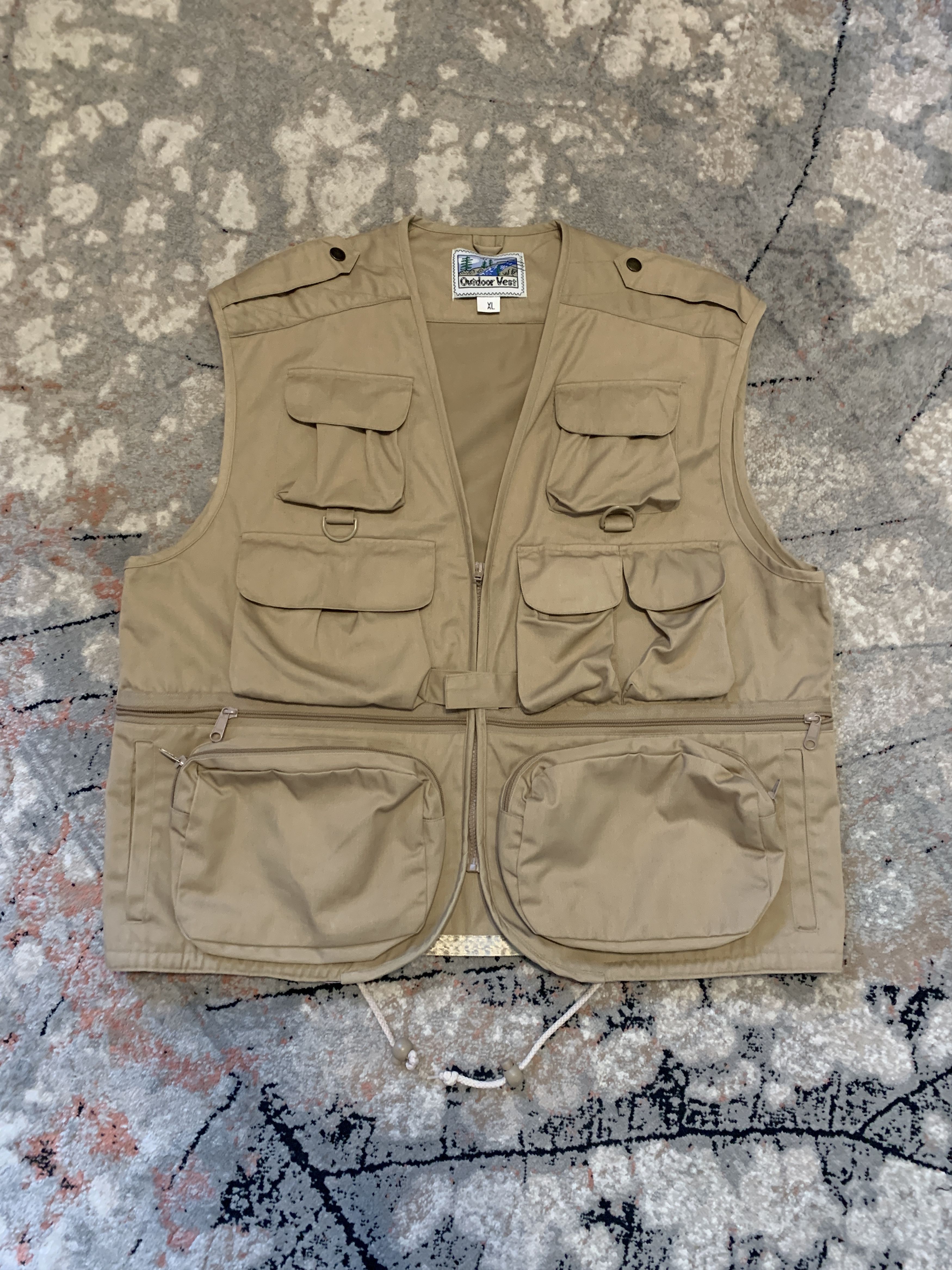 Japanese Brand × Vintage Multi Pocket Vintage Outdoor Vest Size US XL / EU 56 / 4 - 1 Thumbnail
