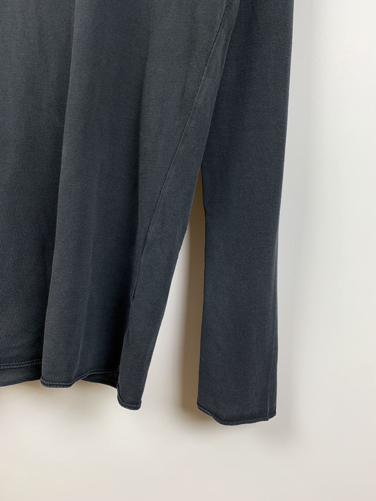 Stone Island Vintage Stone Island Denims Faded V-Neck Long Sleeve Shirt Size US L / EU 52-54 / 3 - 9 Thumbnail