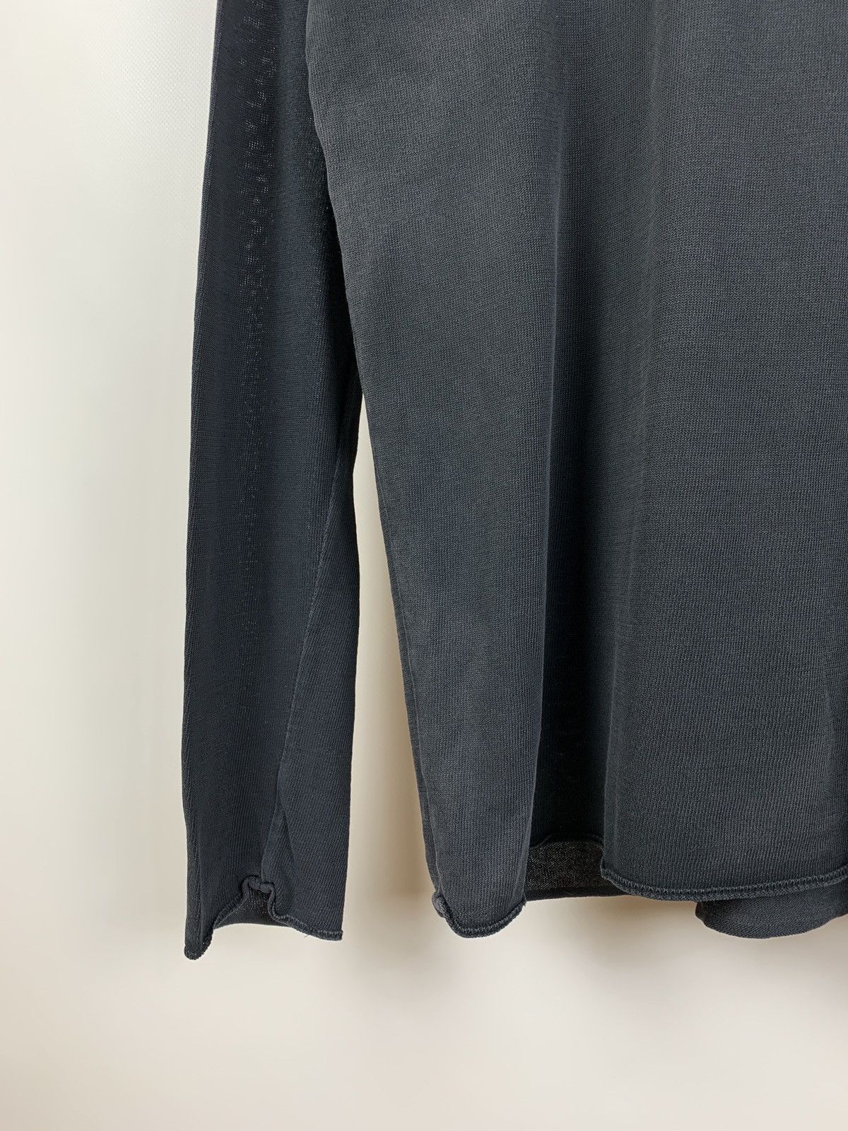 Stone Island Vintage Stone Island Denims Faded V-Neck Long Sleeve Shirt Size US L / EU 52-54 / 3 - 10 Thumbnail