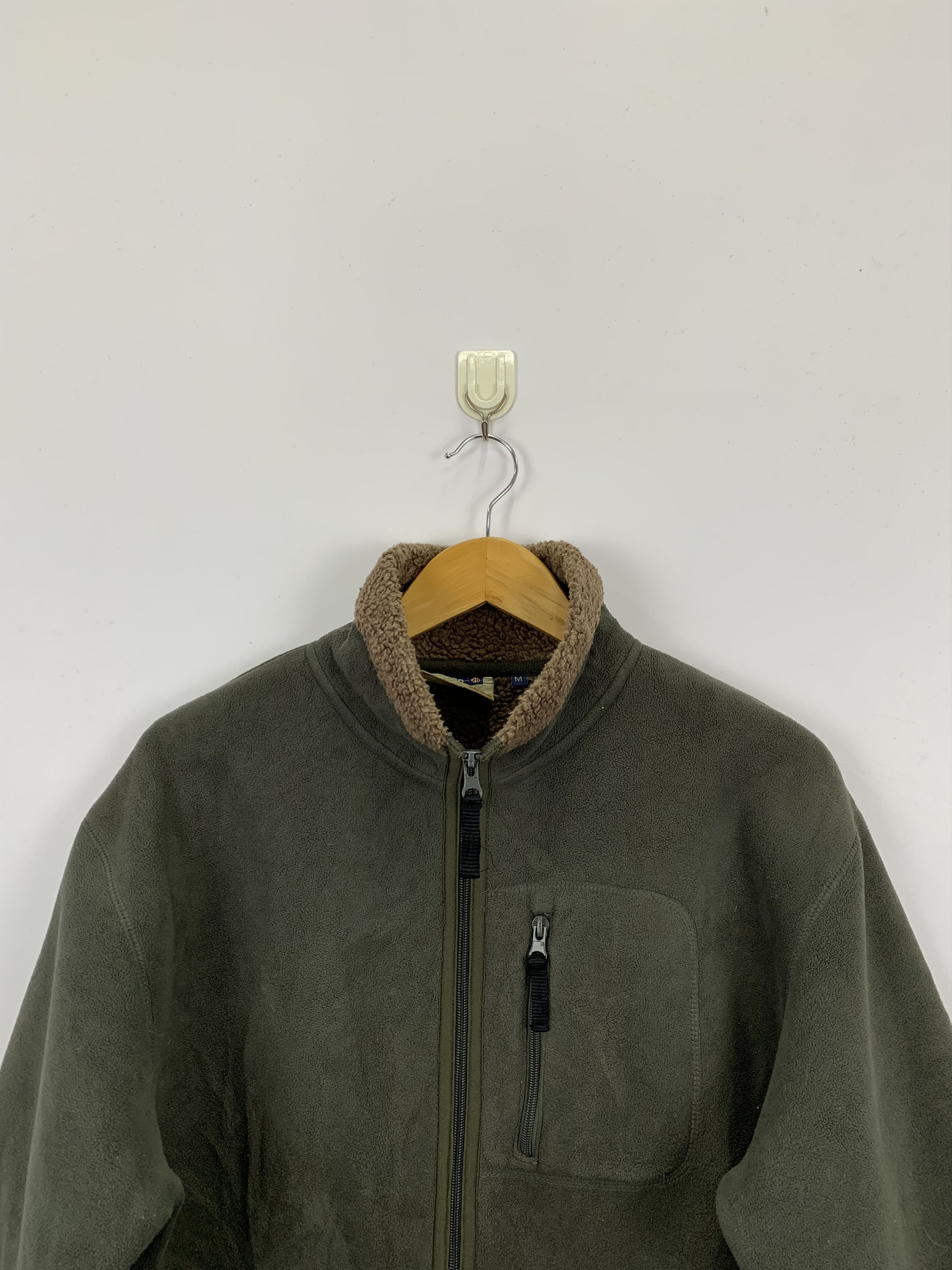 Japanese Brand Vintage Japanese Brand Fleece Zipper Jacket J0933 Size US M / EU 48-50 / 2 - 2 Thumbnail