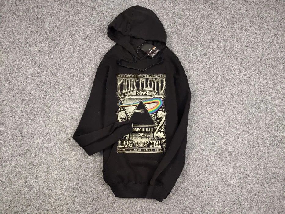 Pink Floyd Vintage Pink Floyd Carnegie Hall Posters Black Blank Hoodie Size US M / EU 48-50 / 2 - 5 Thumbnail