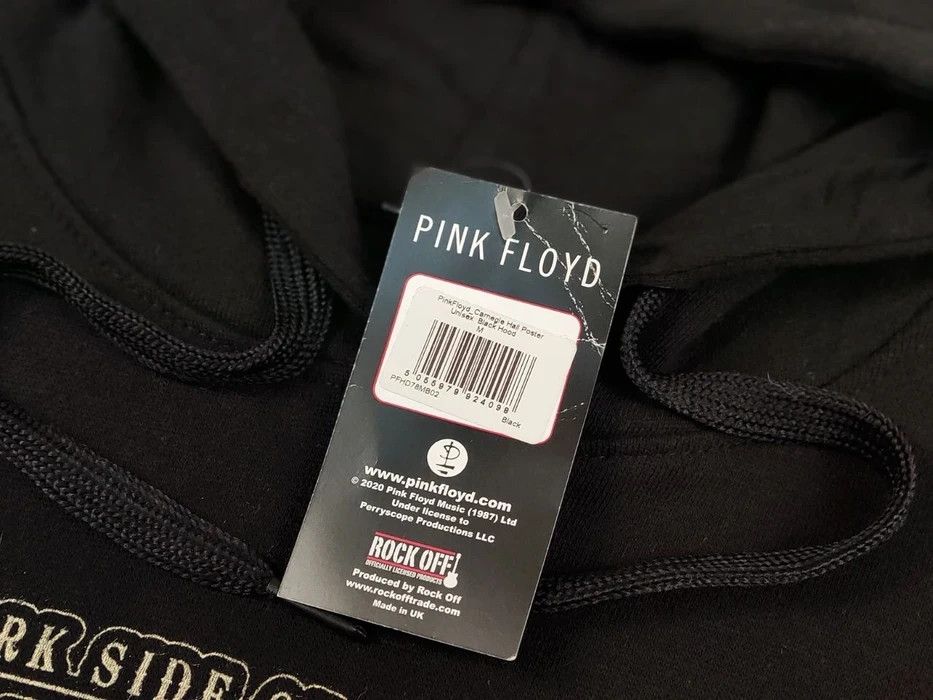 Pink Floyd Vintage Pink Floyd Carnegie Hall Posters Black Blank Hoodie Size US M / EU 48-50 / 2 - 10 Thumbnail