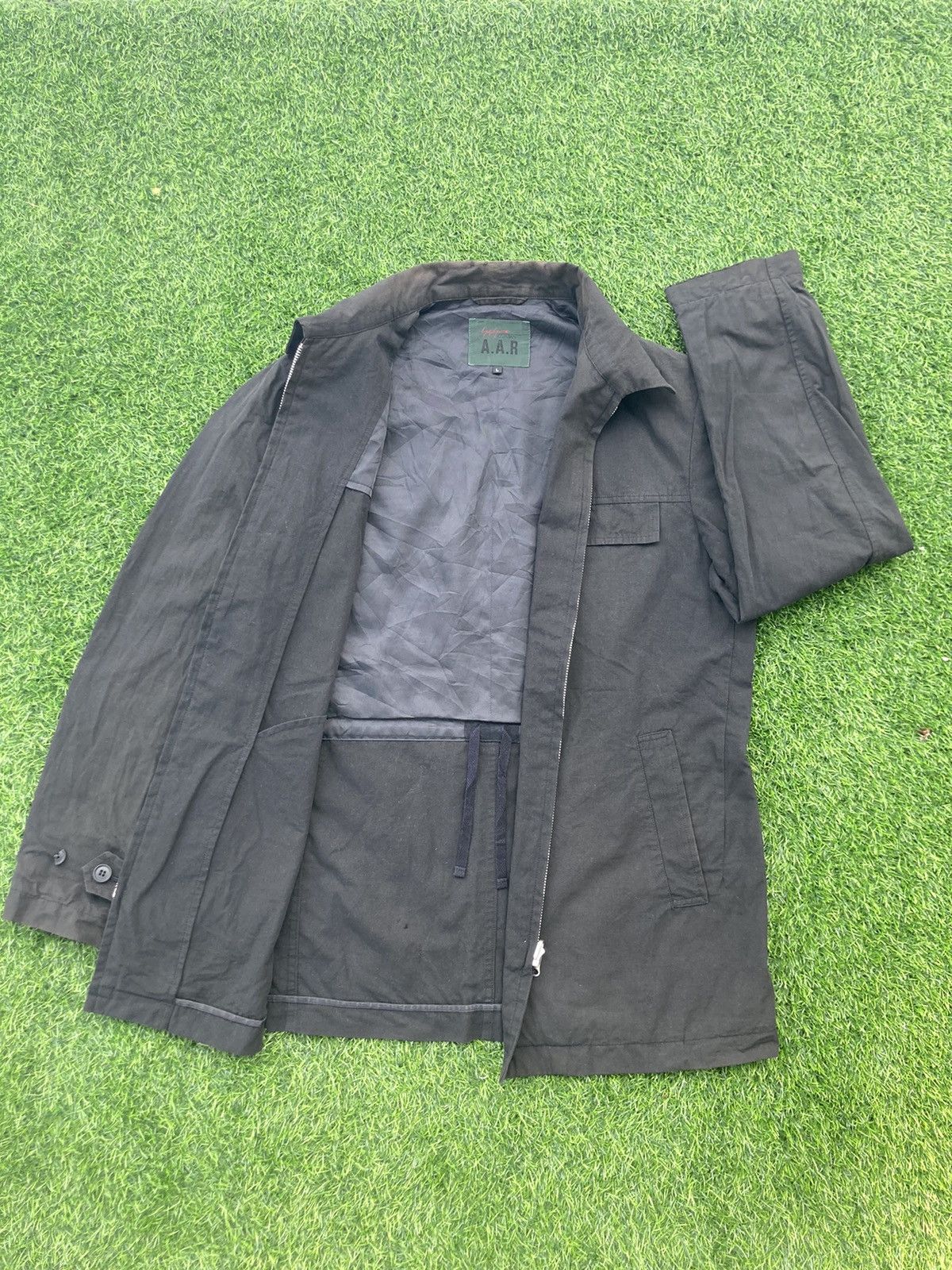 Yohji Yamamoto DISTRESSED YOHJI YAMAMOTO SIGNATURE AAR DURBAN JACKET Size US L / EU 52-54 / 3 - 2 Thumbnail