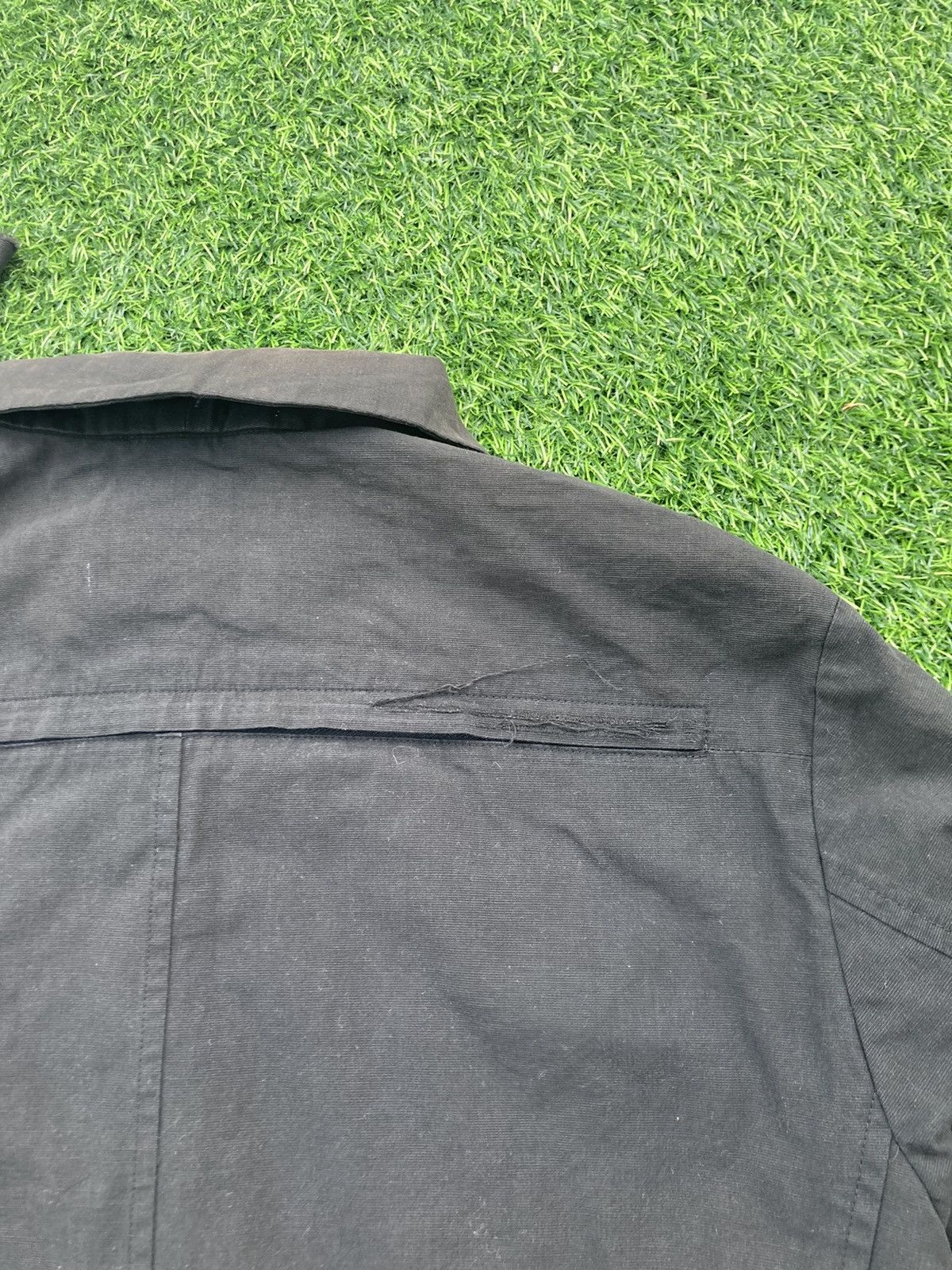 Yohji Yamamoto DISTRESSED YOHJI YAMAMOTO SIGNATURE AAR DURBAN JACKET Size US L / EU 52-54 / 3 - 8 Thumbnail