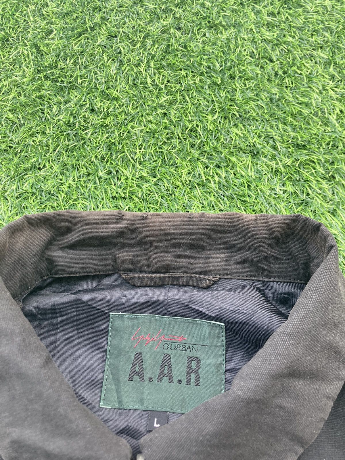 Yohji Yamamoto DISTRESSED YOHJI YAMAMOTO SIGNATURE AAR DURBAN JACKET Size US L / EU 52-54 / 3 - 11 Thumbnail