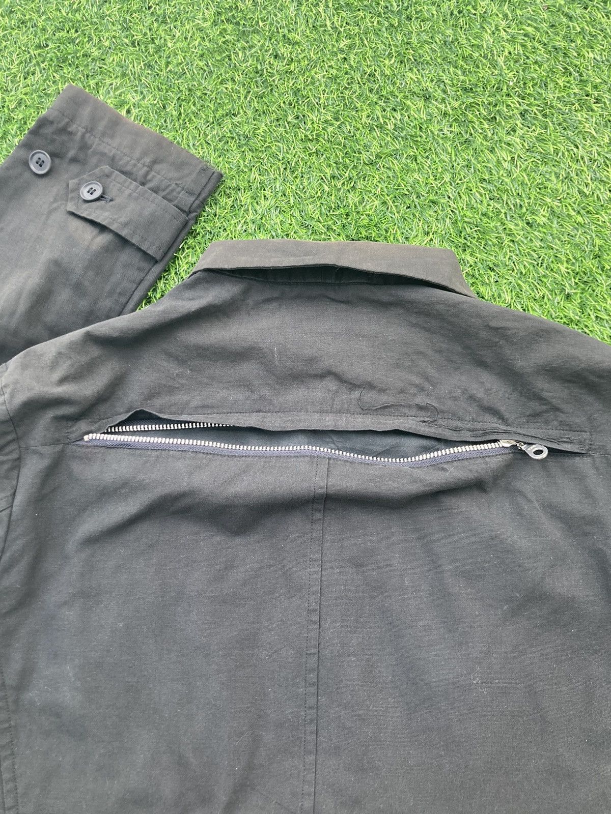 Yohji Yamamoto DISTRESSED YOHJI YAMAMOTO SIGNATURE AAR DURBAN JACKET Size US L / EU 52-54 / 3 - 10 Thumbnail