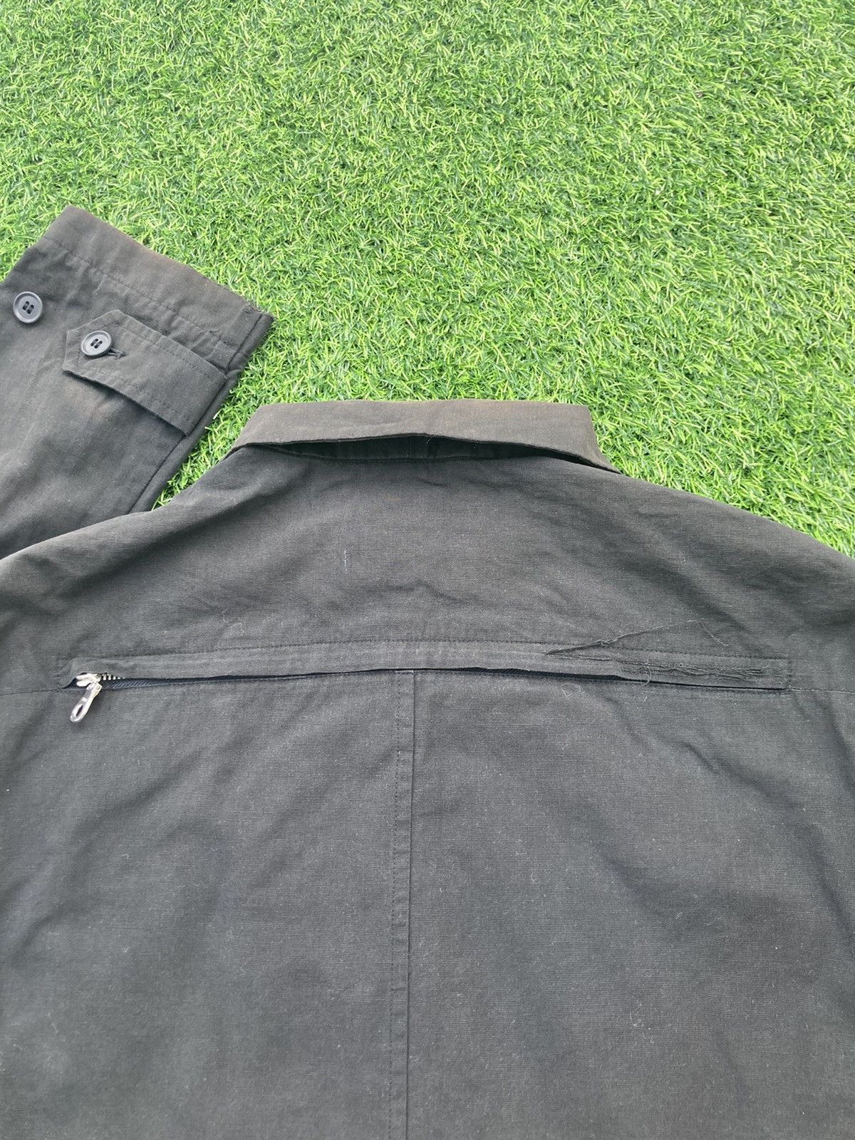 Yohji Yamamoto DISTRESSED YOHJI YAMAMOTO SIGNATURE AAR DURBAN JACKET Size US L / EU 52-54 / 3 - 9 Thumbnail