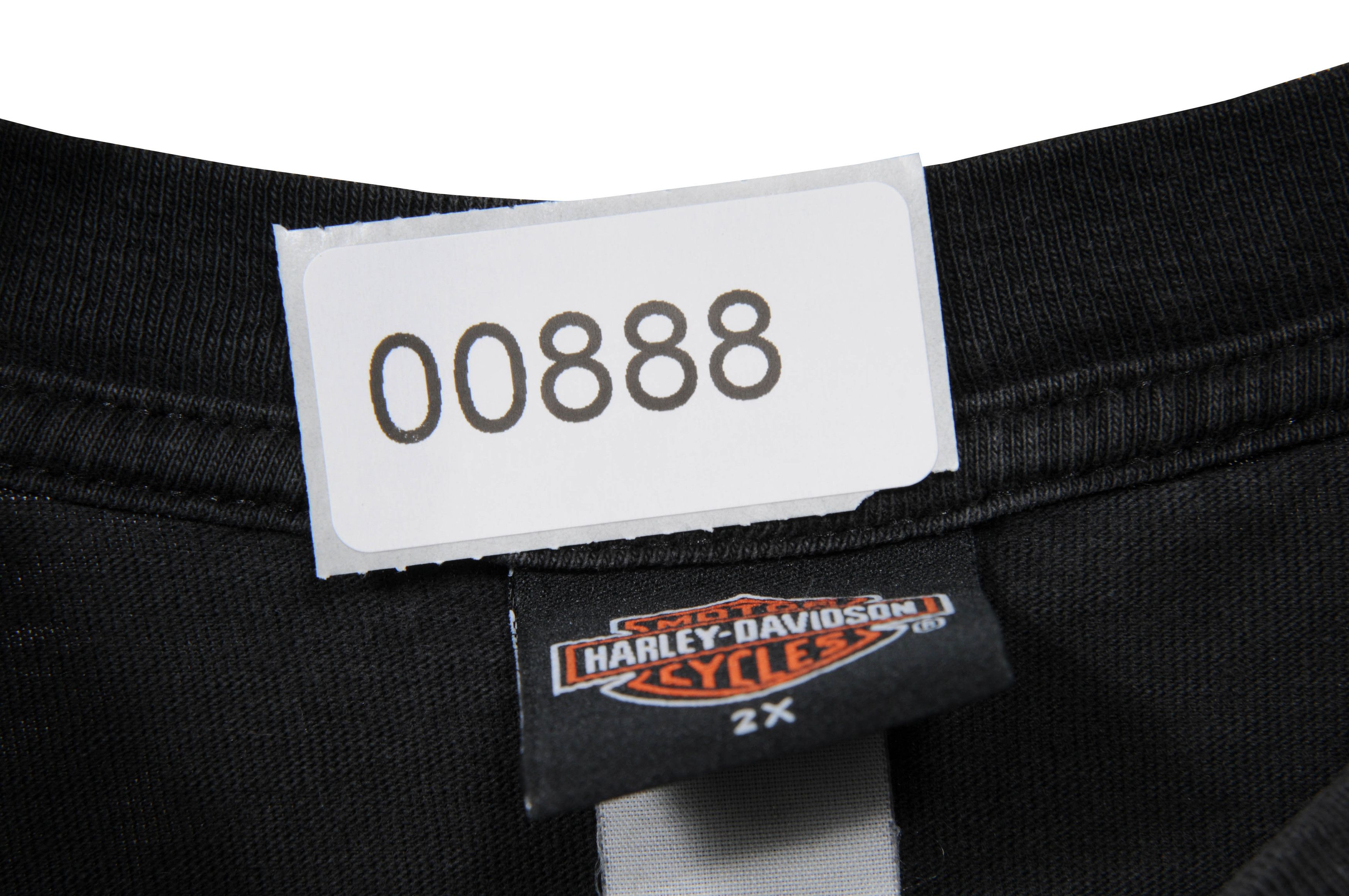 Harley Davidson Vintage Sunfaded Faded Dsitressed 1990's Shirt-00888 Size US XXL / EU 58 / 5 - 8 Thumbnail