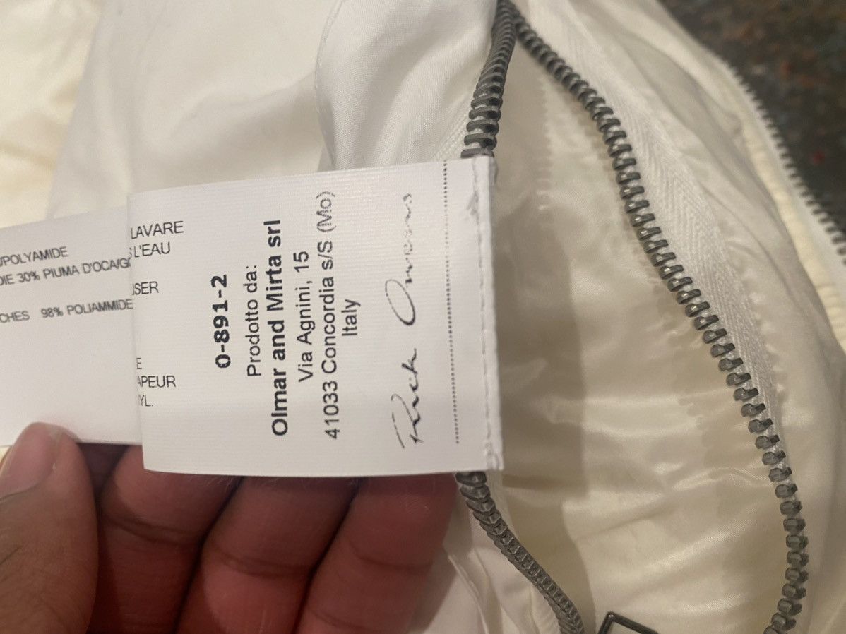 Rick Owens Rick Owens Retracable Hood Flight Bomber Down Jacket Size US S / EU 44-46 / 1 - 6 Thumbnail