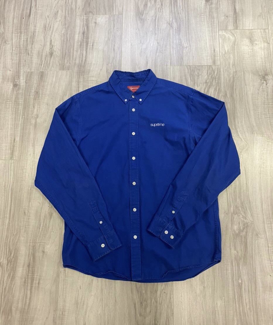 Supreme Supreme Button Up Dress Shirt 👔 Size US L / EU 52-54 / 3 - 1 Thumbnail