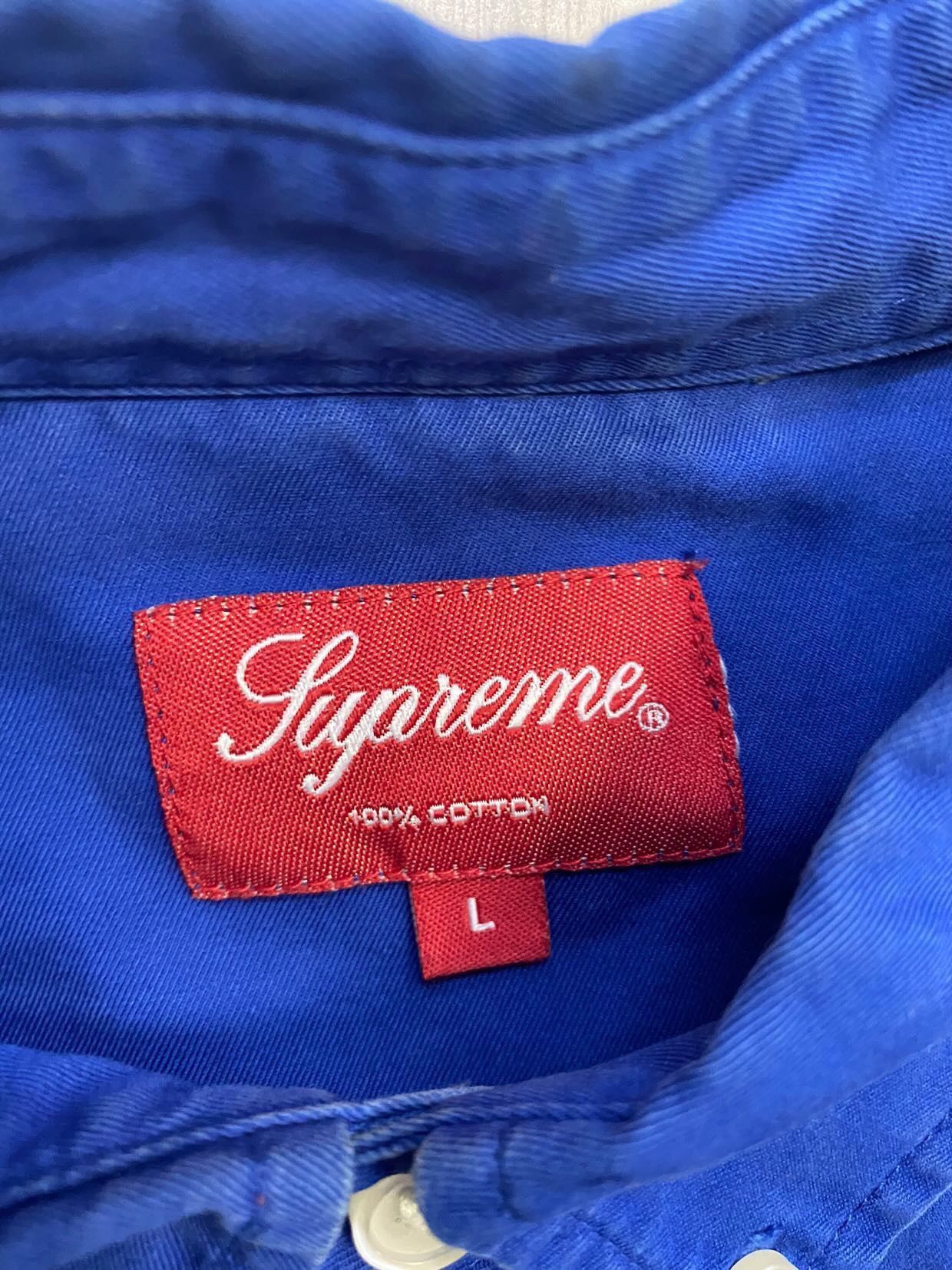 Supreme Supreme Button Up Dress Shirt 👔 Size US L / EU 52-54 / 3 - 2 Thumbnail