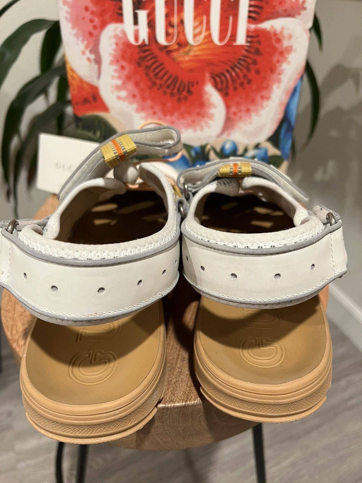Gucci Gucci Leather and Mesh Flashtrek Sandal - Gucci Sandal Size US 10 / EU 43 - 6 Thumbnail