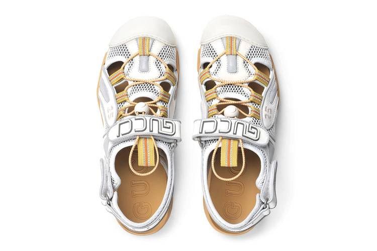 Gucci Gucci Leather and Mesh Flashtrek Sandal - Gucci Sandal Size US 10 / EU 43 - 7 Thumbnail