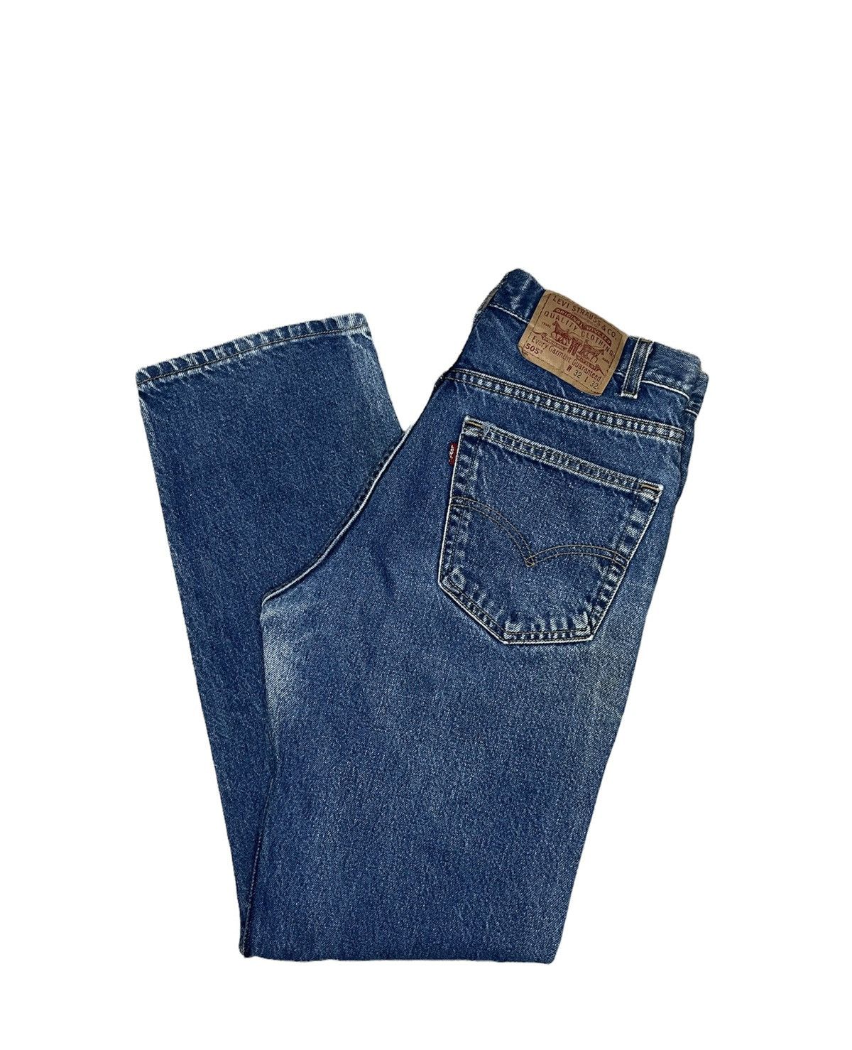 Levi's Vintage Y2k Levis 505 Denim Jeans Size US 30 / EU 46 - 1 Thumbnail