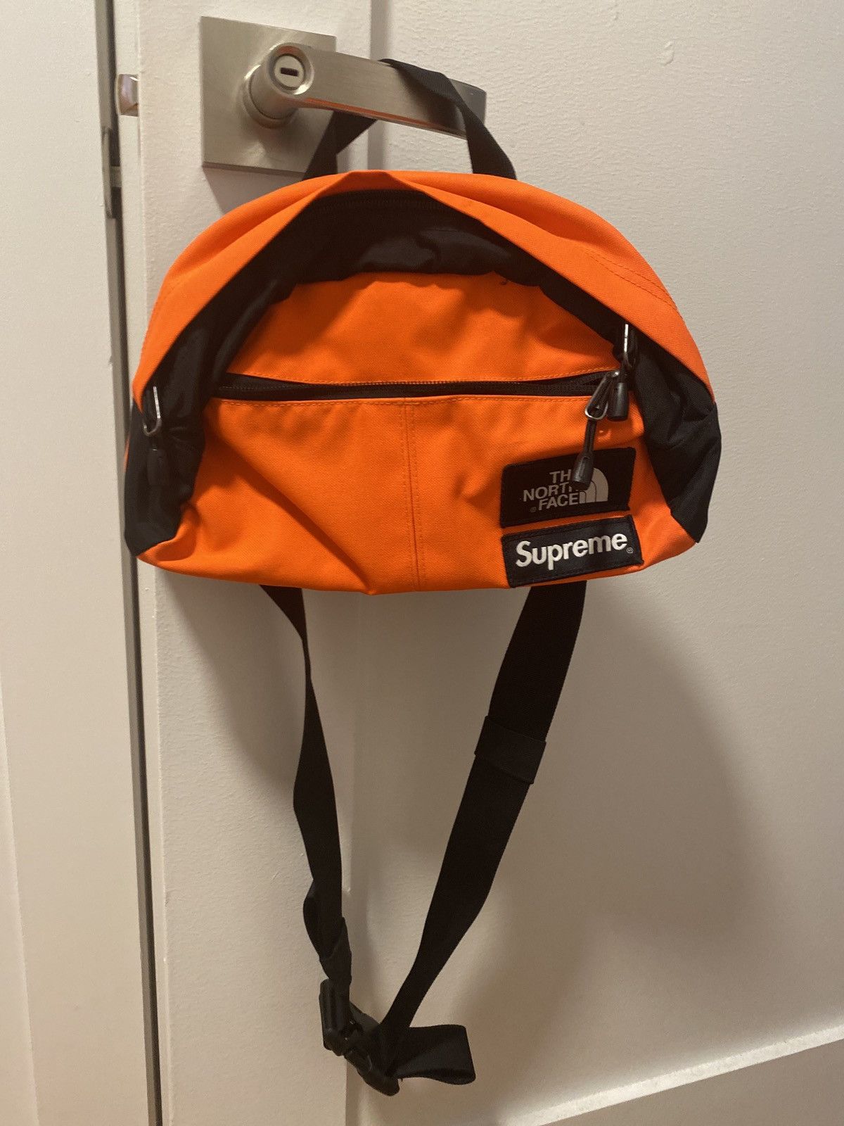 Supreme × The North Face Supreme the north face orange waist bag  