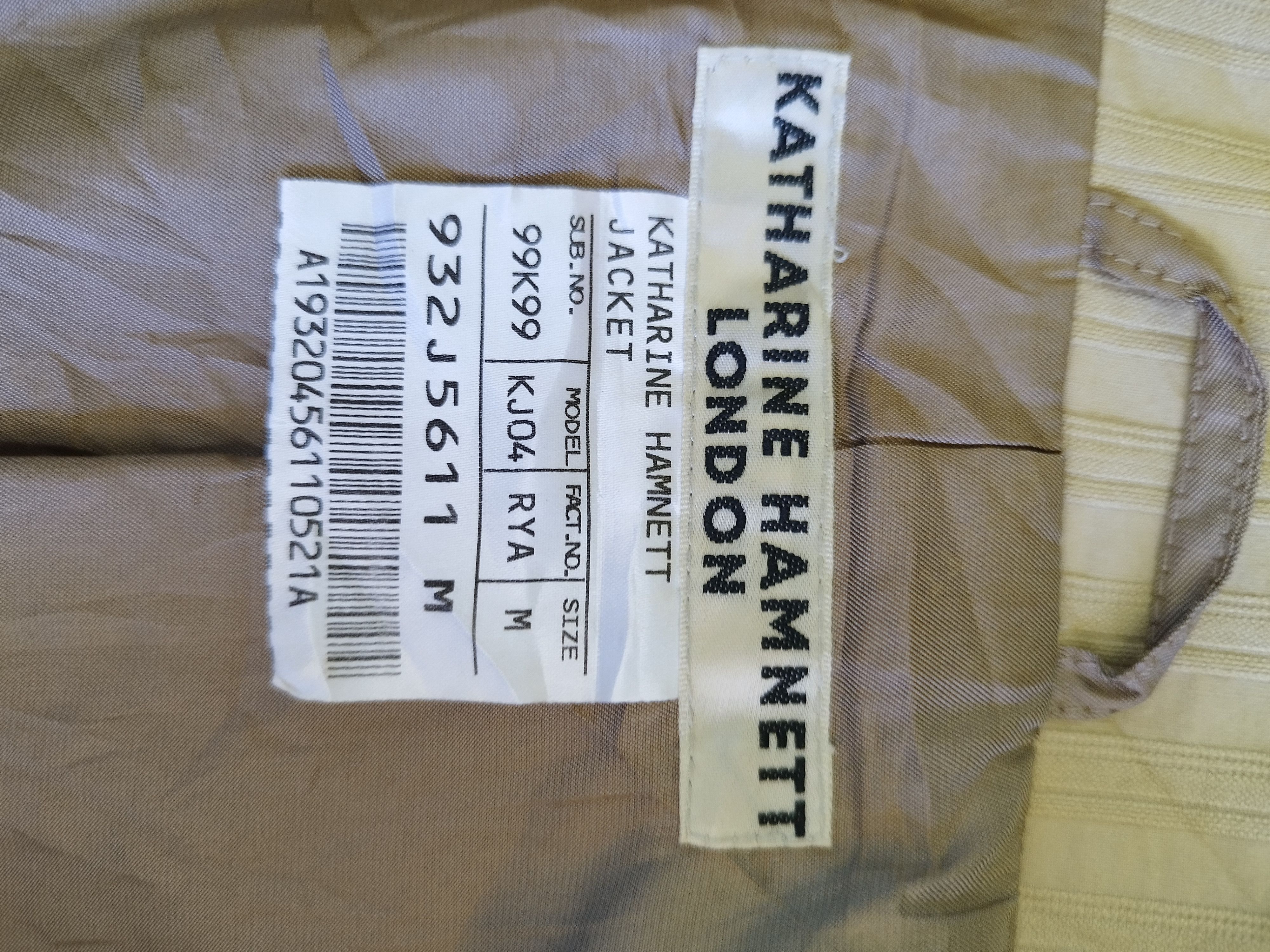 Katharine Hamnett London Katherine Hamnet London Jacket Size US M / EU 48-50 / 2 - 6 Thumbnail