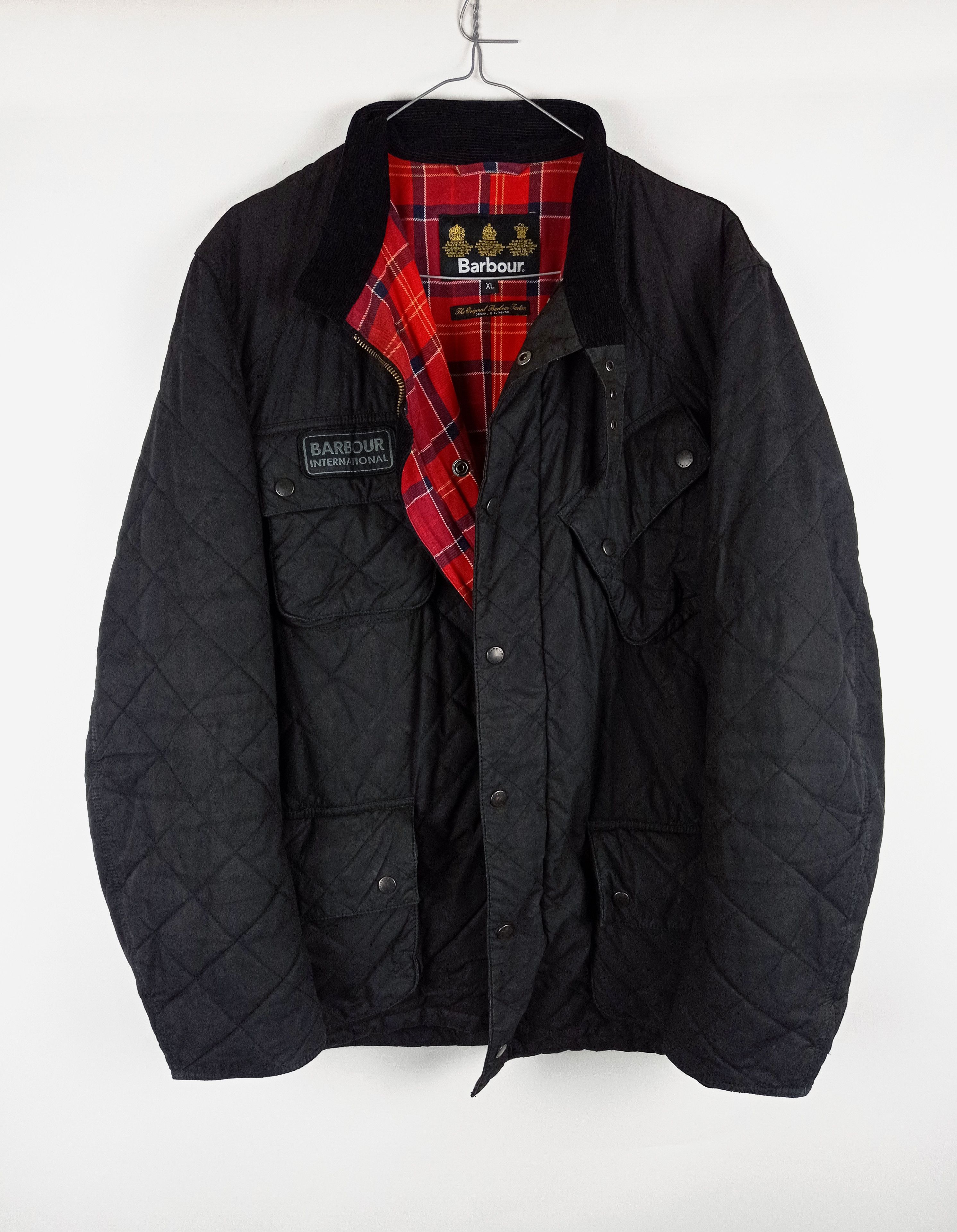 Barbour Barbour Quilted International Wax Cotton Jacket Grailed