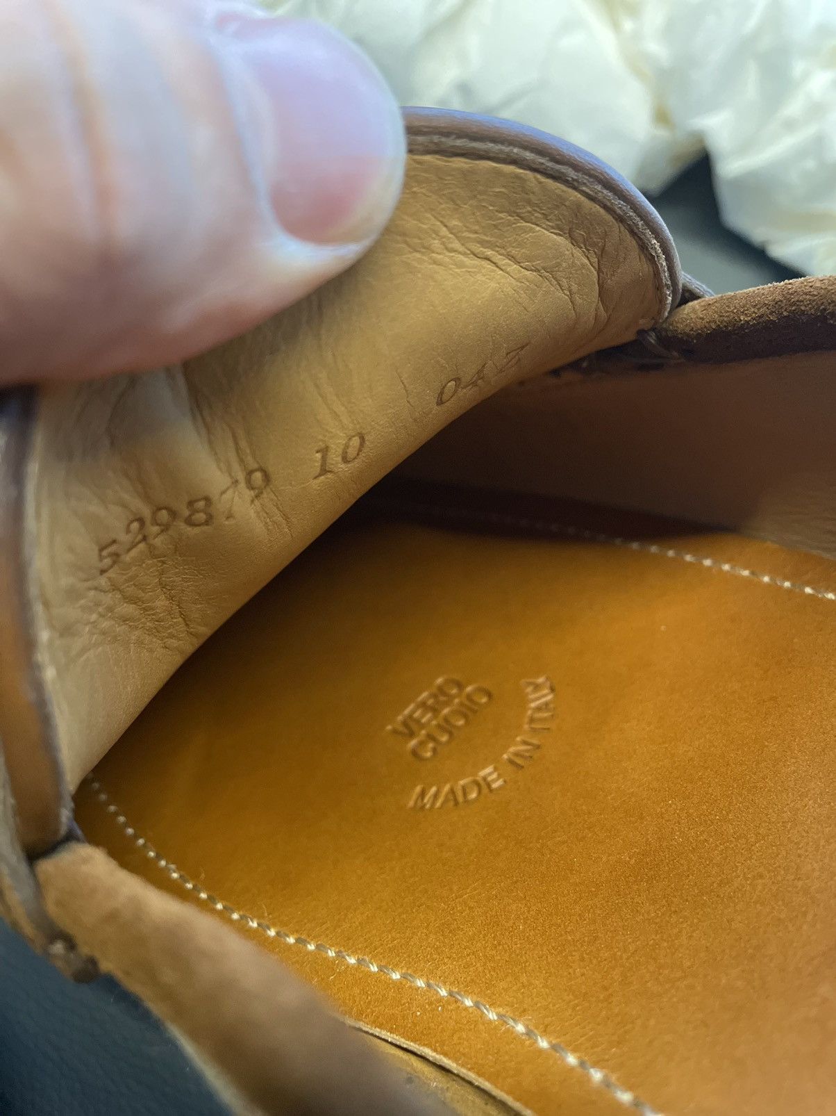 Gucci Rare Brand New Super Runway Suede Leather GG Logo Loafer Size US 10.5 / EU 43-44 - 9 Thumbnail