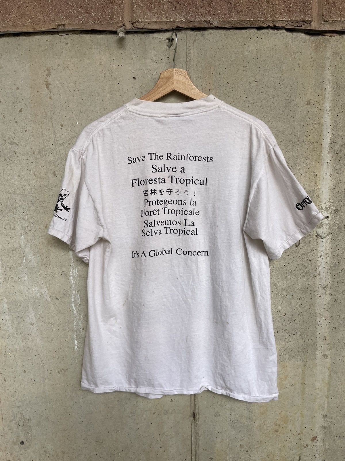 Vintage Vintage 90s Wildlife Rainforest Alliance Nature Tee Size US M / EU 48-50 / 2 - 5 Thumbnail
