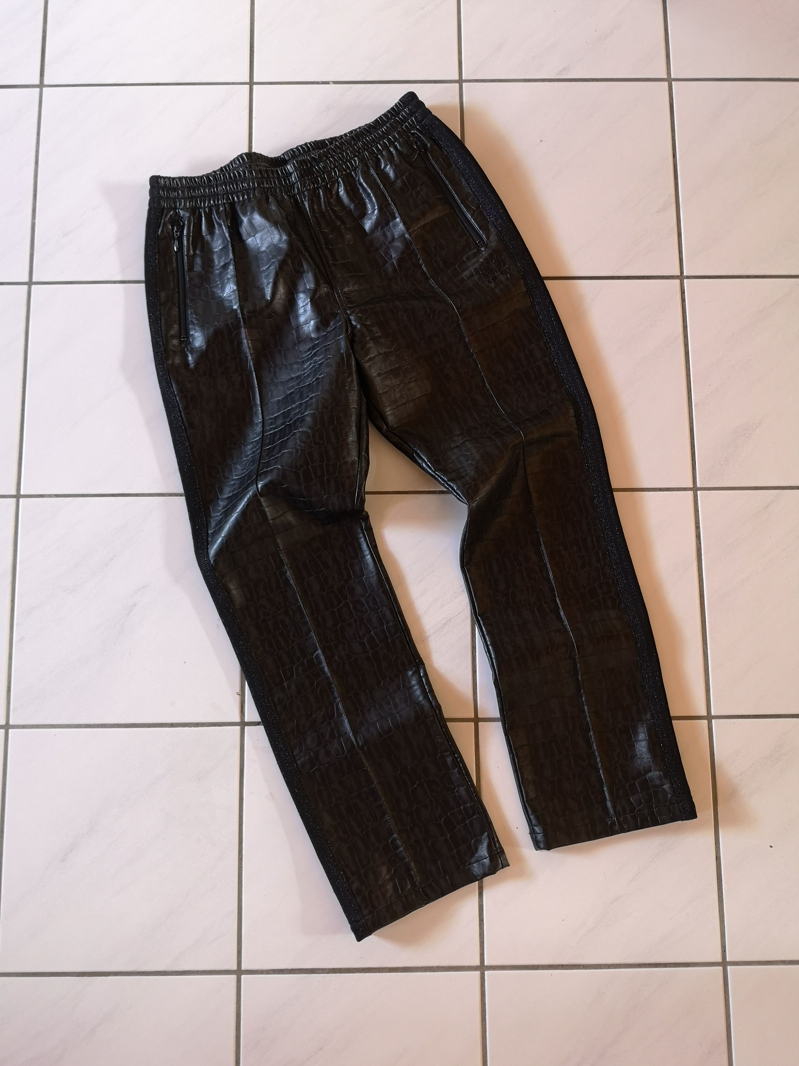 Needles crocodile track pants