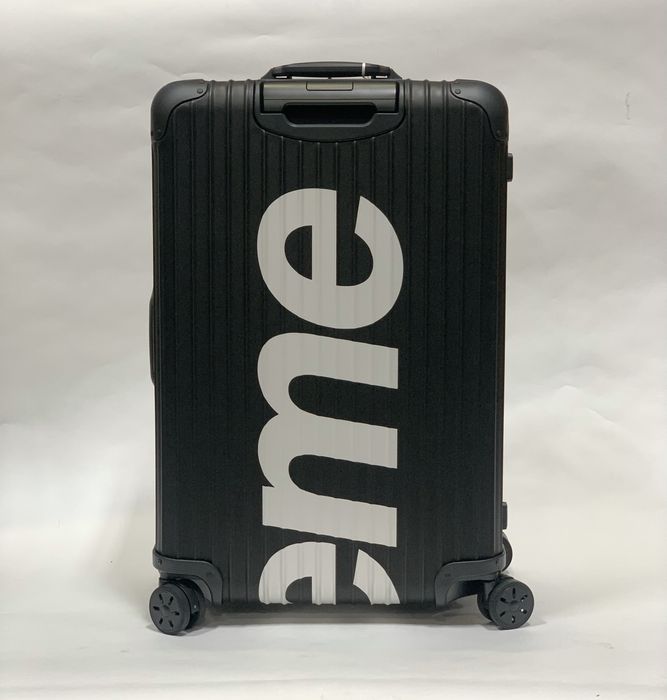 Supreme Supreme RIMOWA Topas Multiwheel 82L Black | Grailed