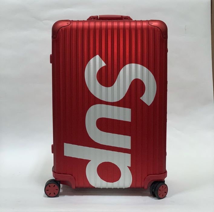 Supreme Supreme RIMOWA Topas Multiwheel 82L Red | Grailed