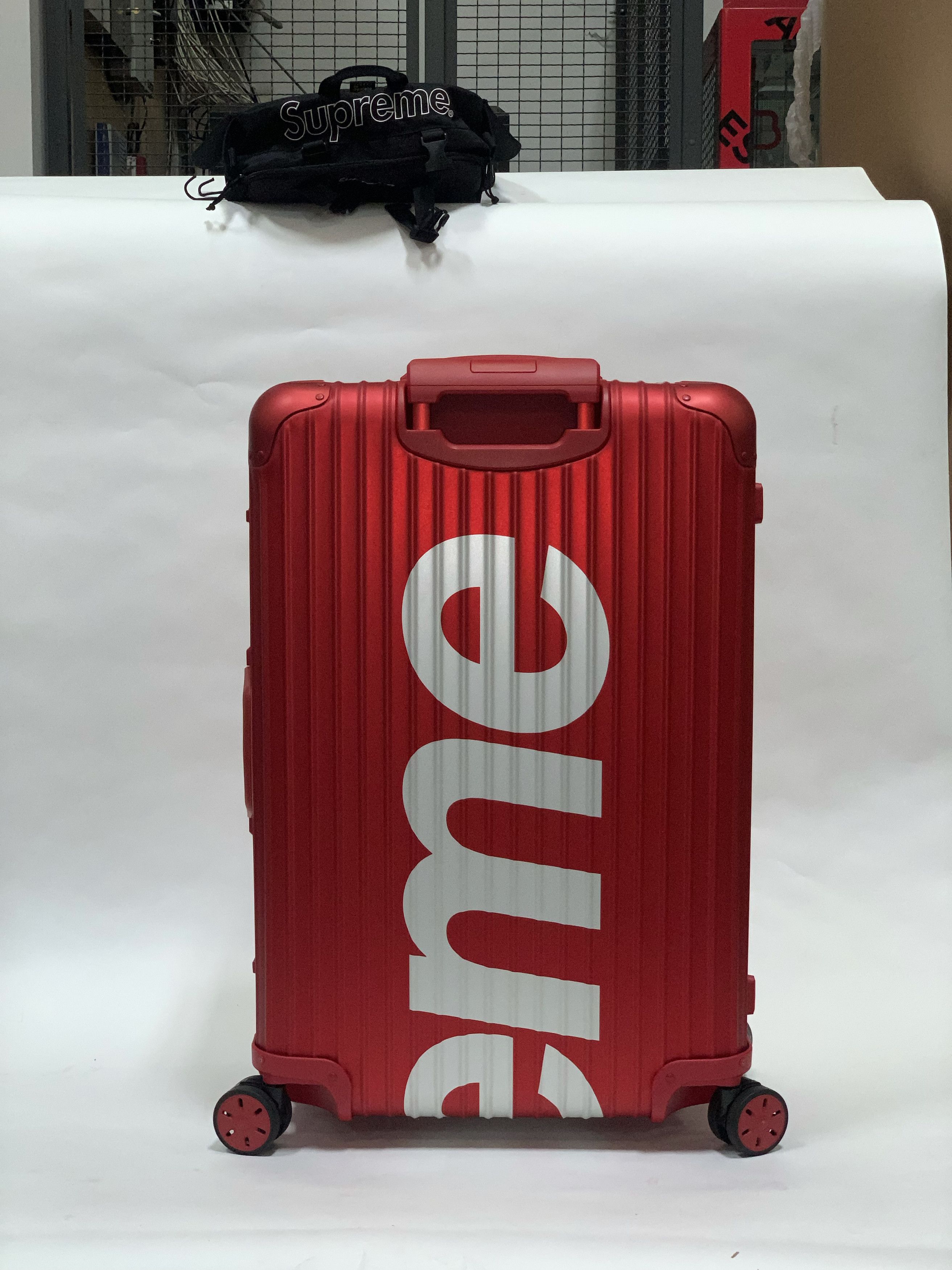 Rimowa Supreme Supreme RIMOWA Topas Multiwheel 82L Red Grailed