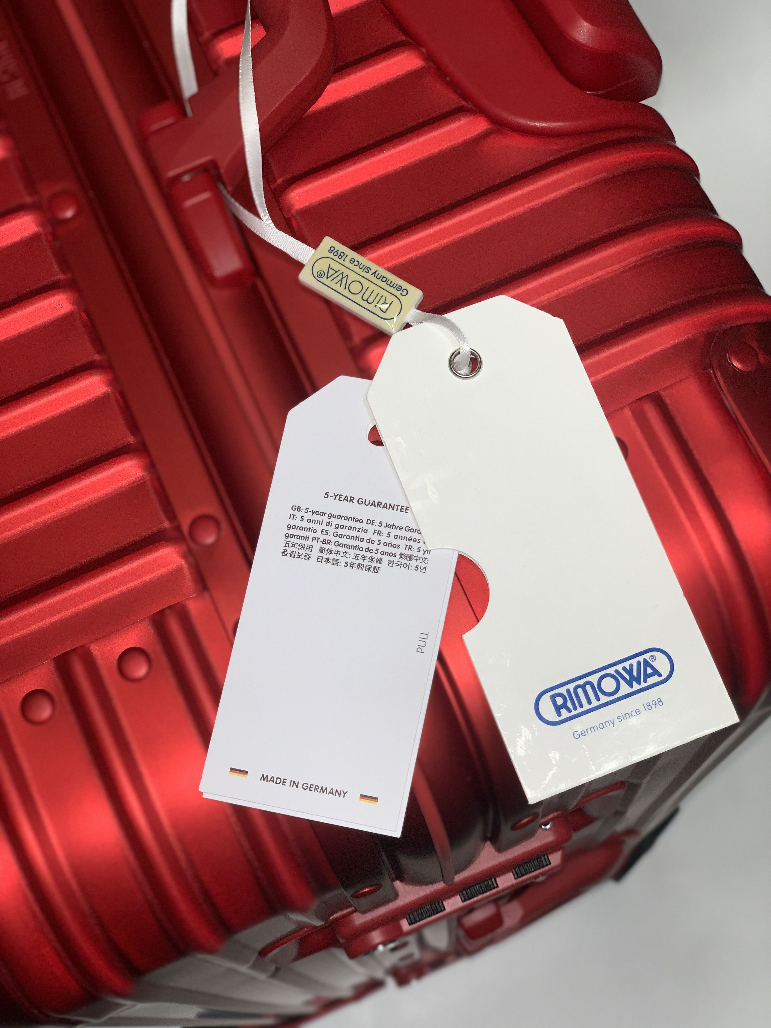 Supreme Supreme RIMOWA Topas Multiwheel 82L Red | Grailed