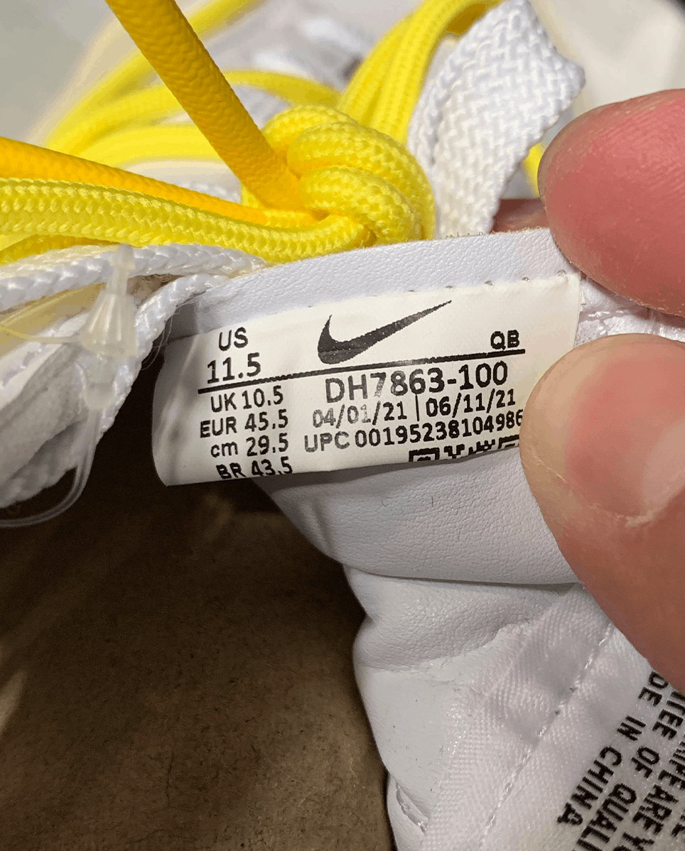 Nike × Off-White Nike Blazer Low Off-White University Red Size US 11.5 / EU 44-45 - 8 Thumbnail