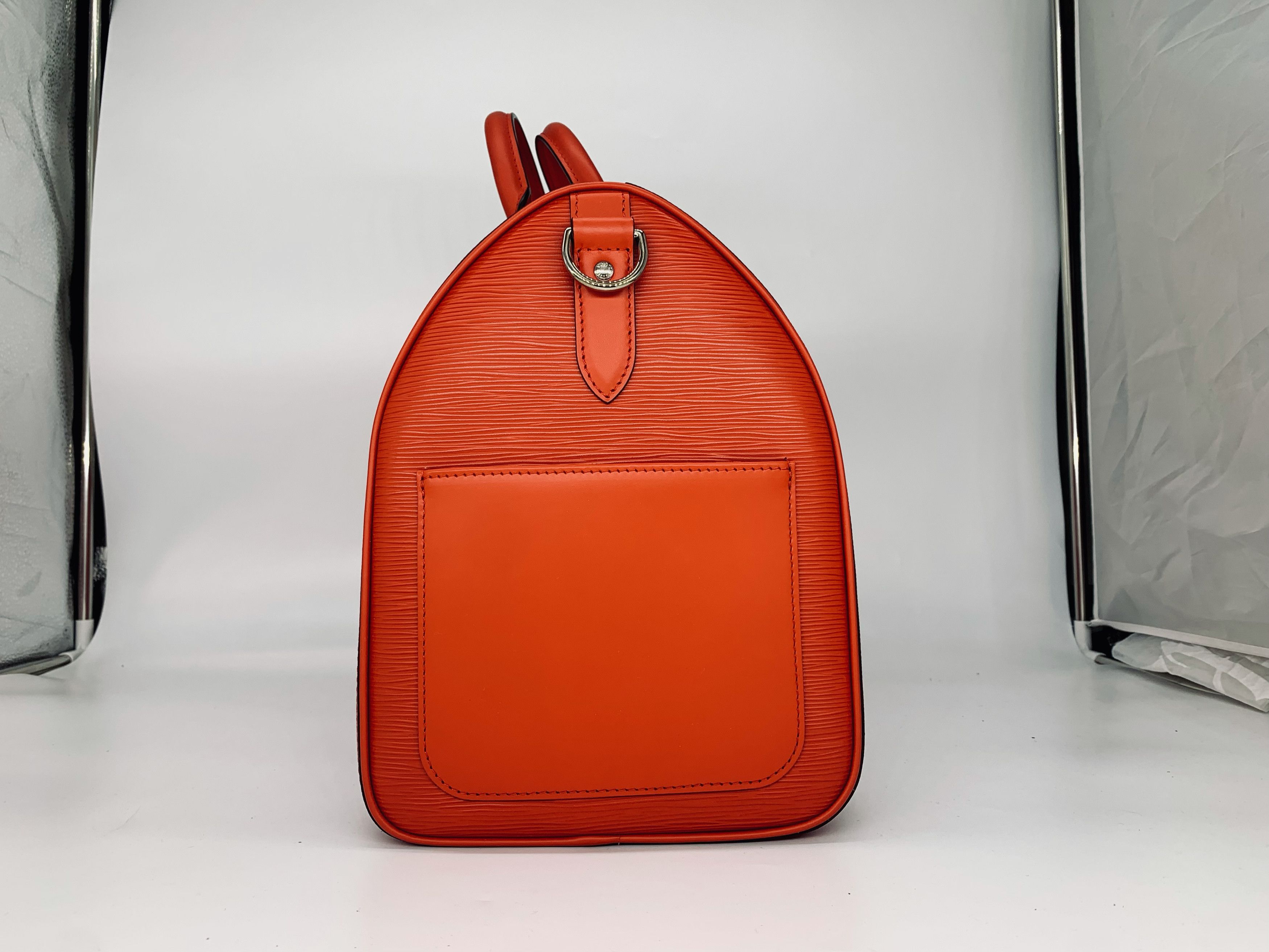 Louis Vuitton × Supreme Louis Vuitton x Supreme Keepall Bandouliere Epi 45 Red Size ONE SIZE - 3 Thumbnail