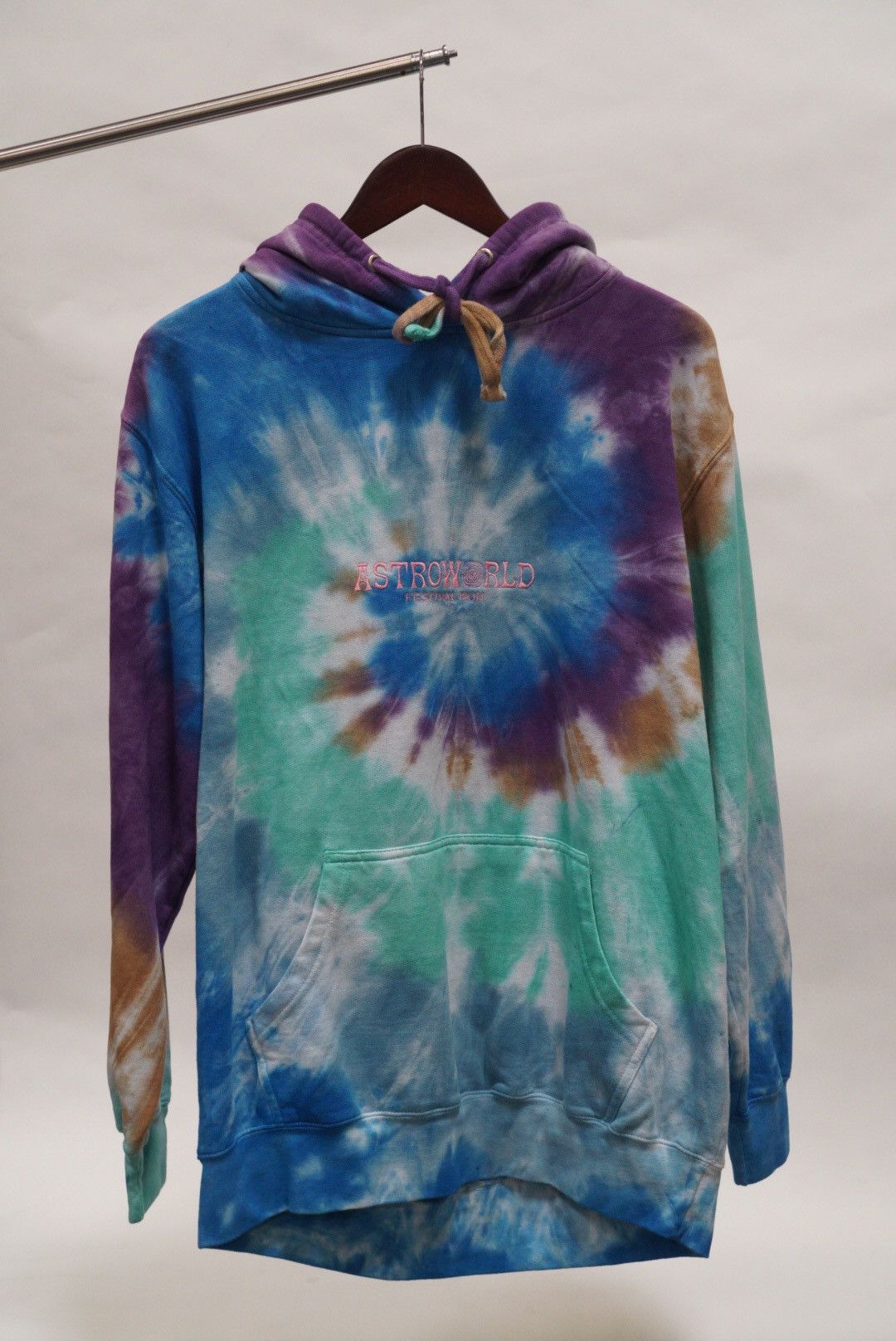 Travis Scott Travis Scott Astroworld Festival Run Hoodie Tie Dye Grailed