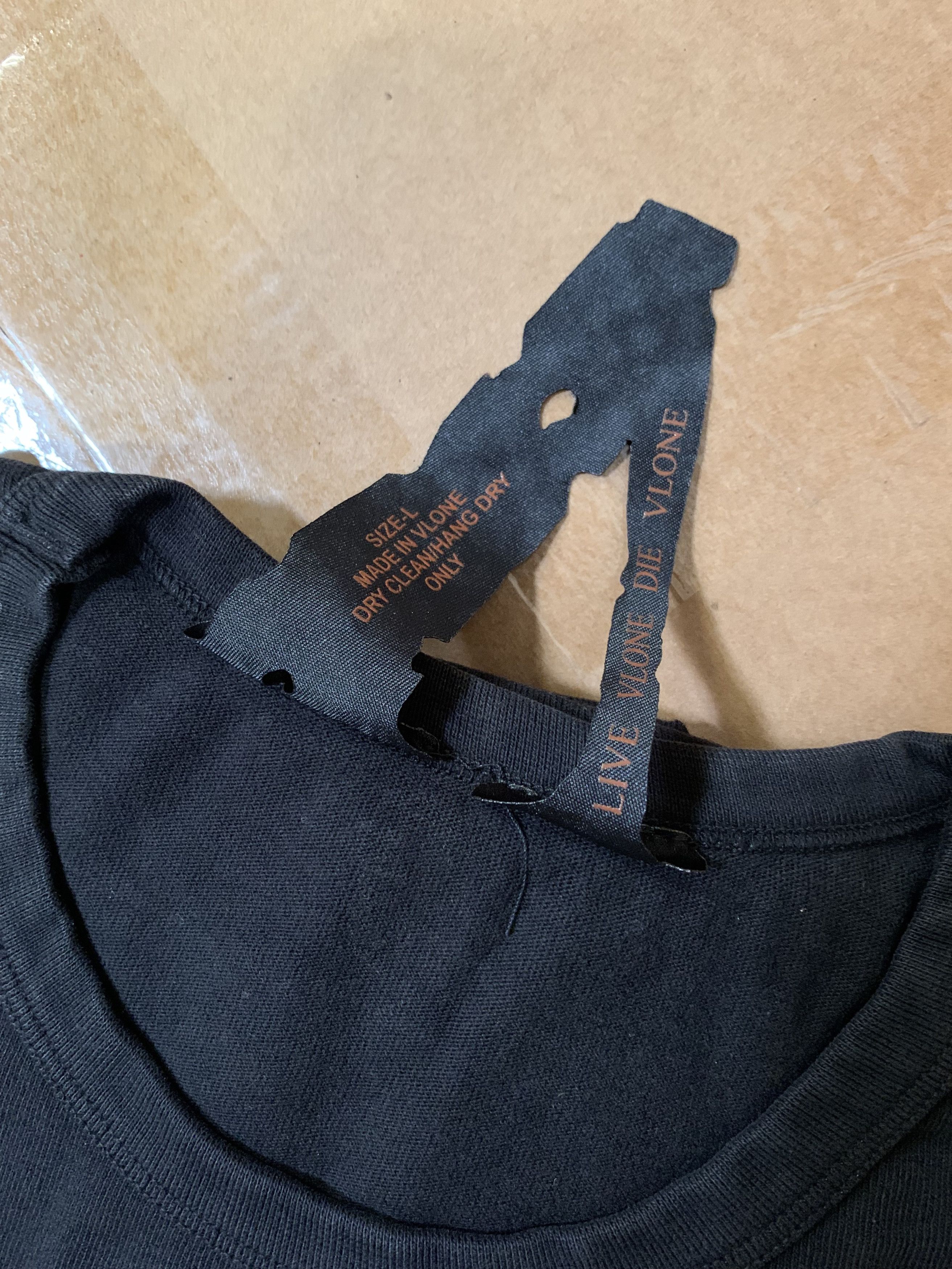 Vlone Vlone x Palm Angels T-shirt Black/Purple Size US L / EU 52-54 / 3 - 4 Thumbnail