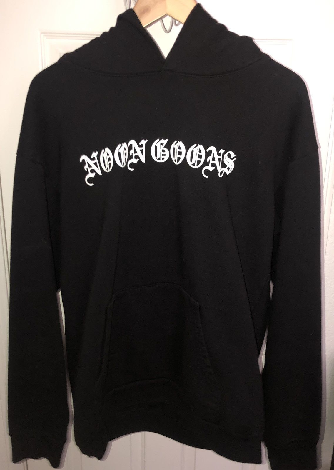 Noon Goons Logo black hoodie