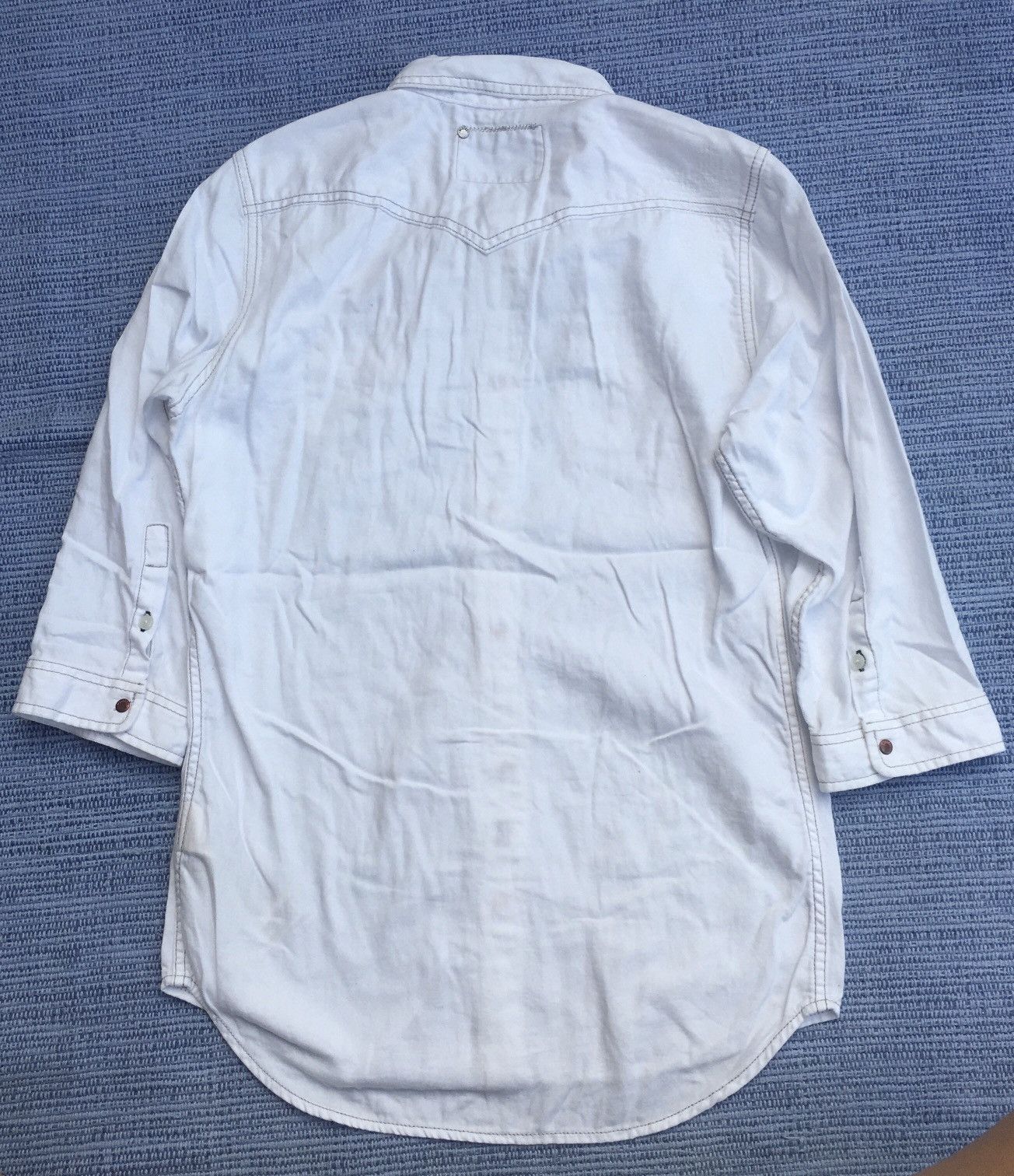 Diesel white 3q snap button Size US S / EU 44-46 / 1 - 8 Thumbnail