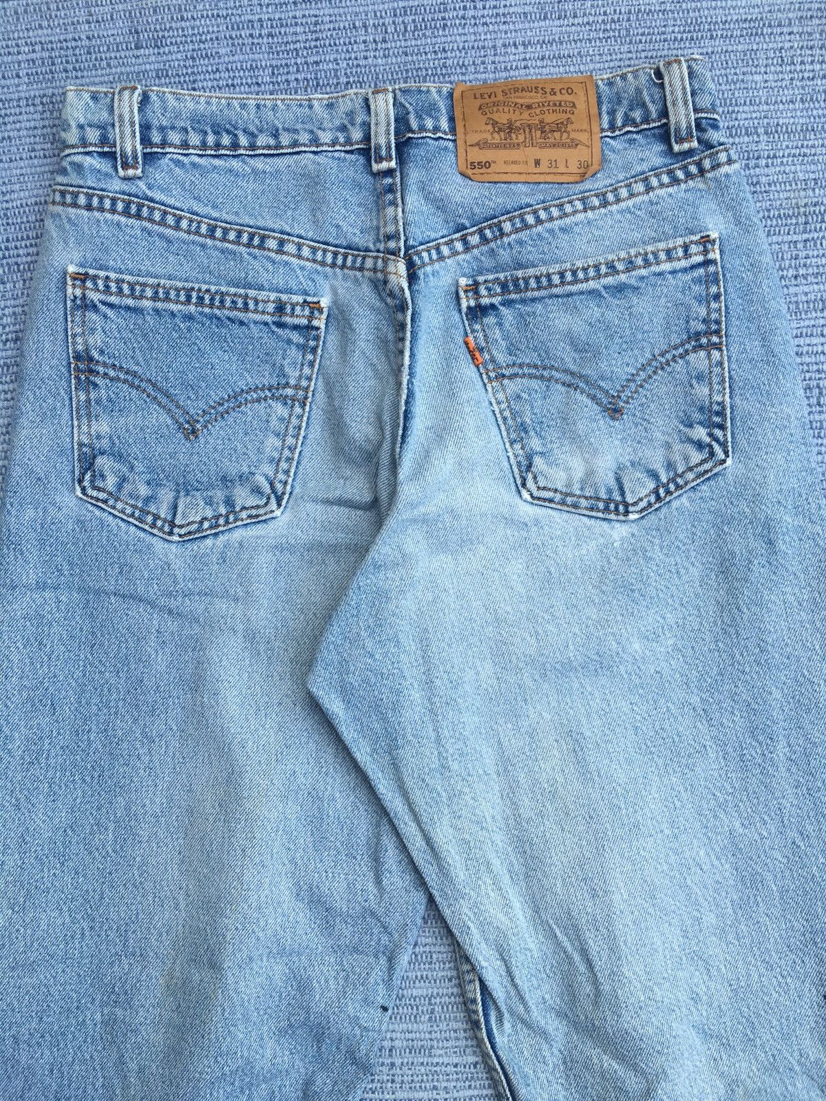 Levi's vintage 90s 550 regular fit w31 L30 Size US 31 - 6 Thumbnail