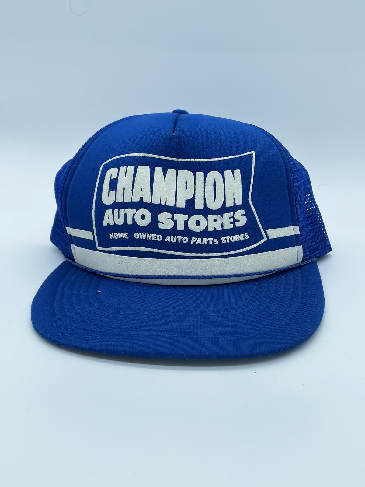 Vintage Vintage 1980s Champion Auto Trucker Hat Resized Grailed