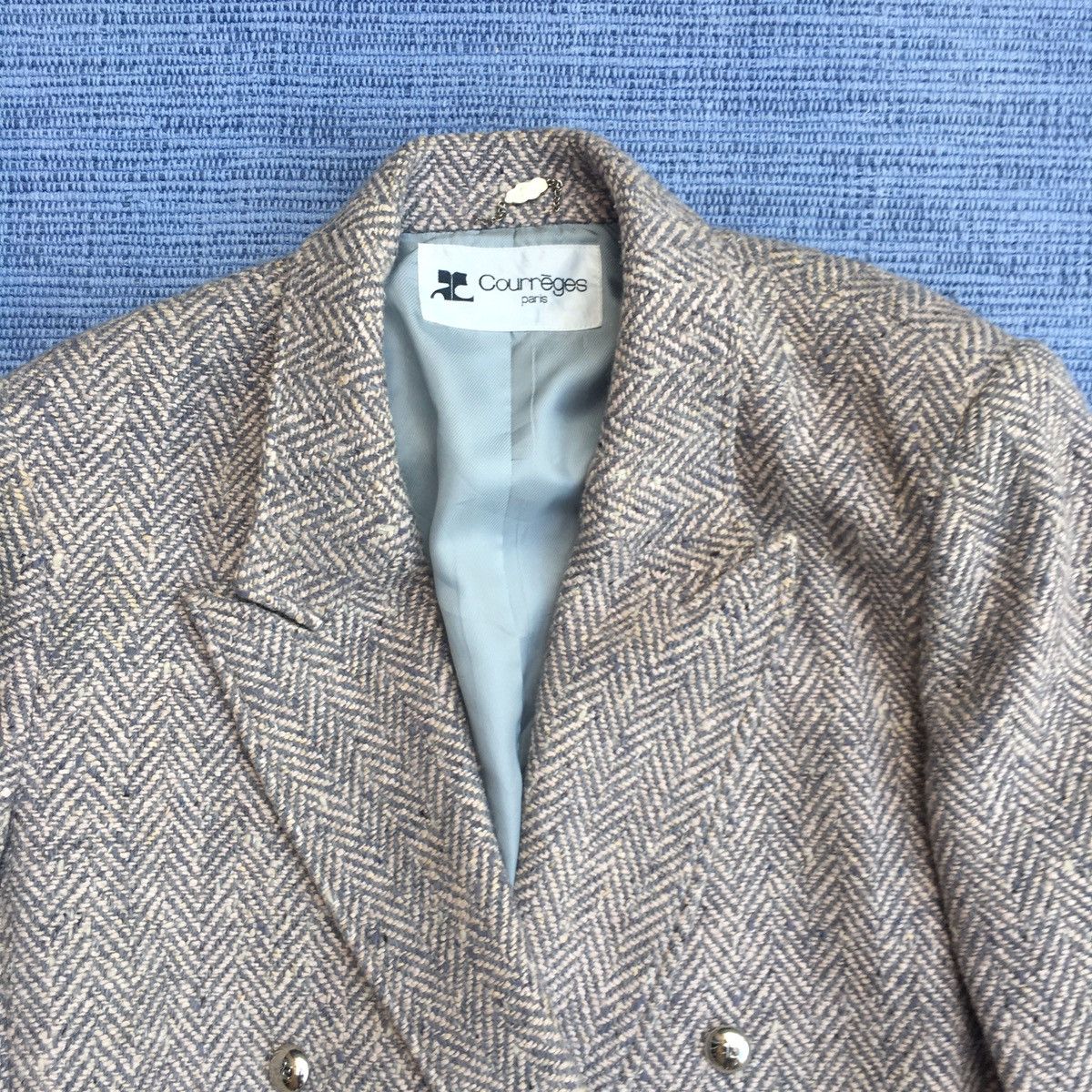 Vintage vintage courreges tweed jacket Size US M / EU 48-50 / 2 - 4 Thumbnail
