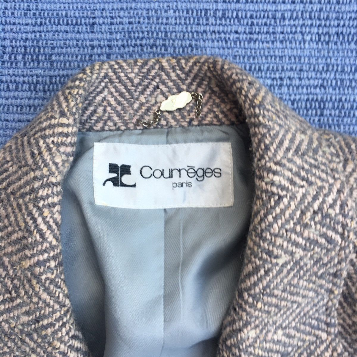 Vintage vintage courreges tweed jacket Size US M / EU 48-50 / 2 - 3 Thumbnail