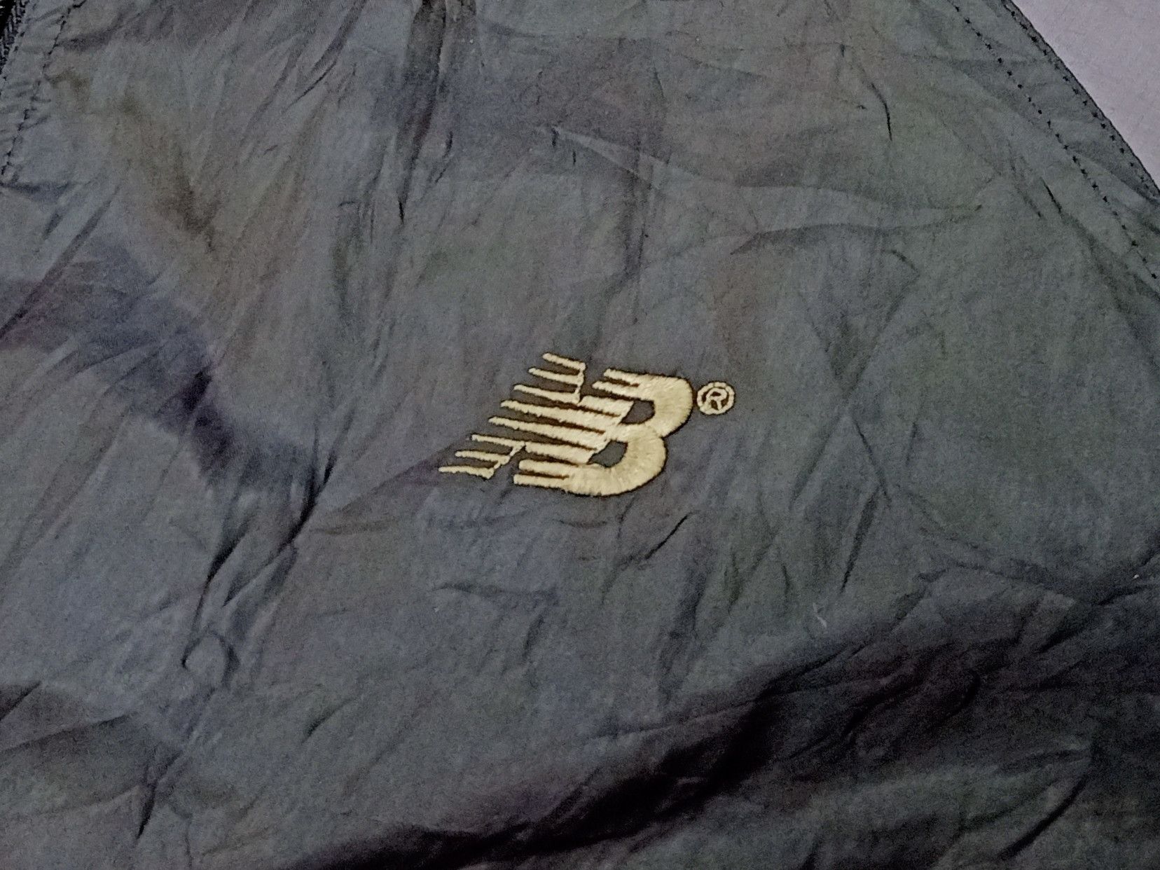 New Balance × Vintage NEW BALANCE Achieve Side Tape Embroidery Windbreaker Jacket Size US M / EU 48-50 / 2 - 5 Thumbnail