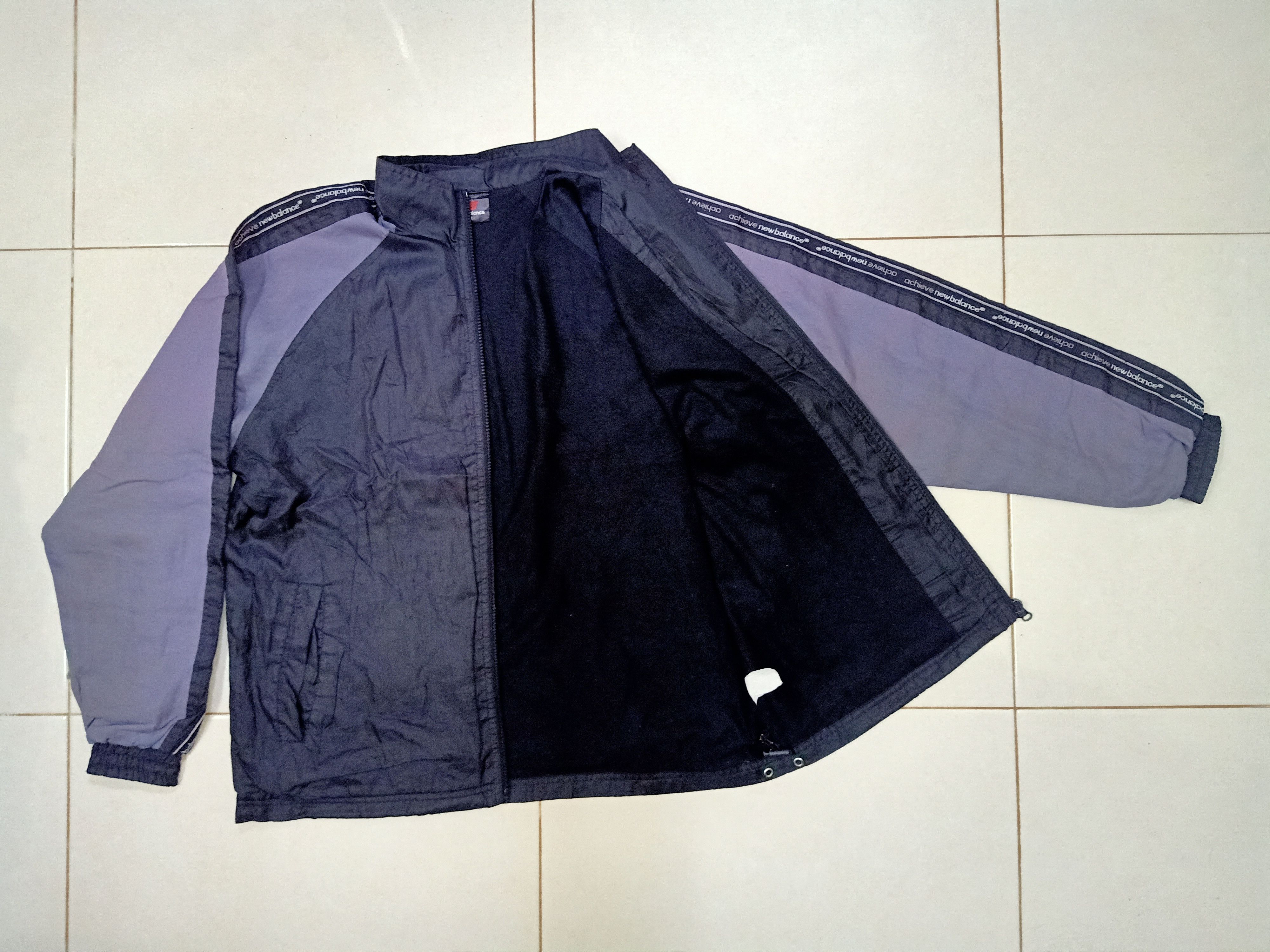 New Balance × Vintage NEW BALANCE Achieve Side Tape Embroidery Windbreaker Jacket Size US M / EU 48-50 / 2 - 4 Thumbnail