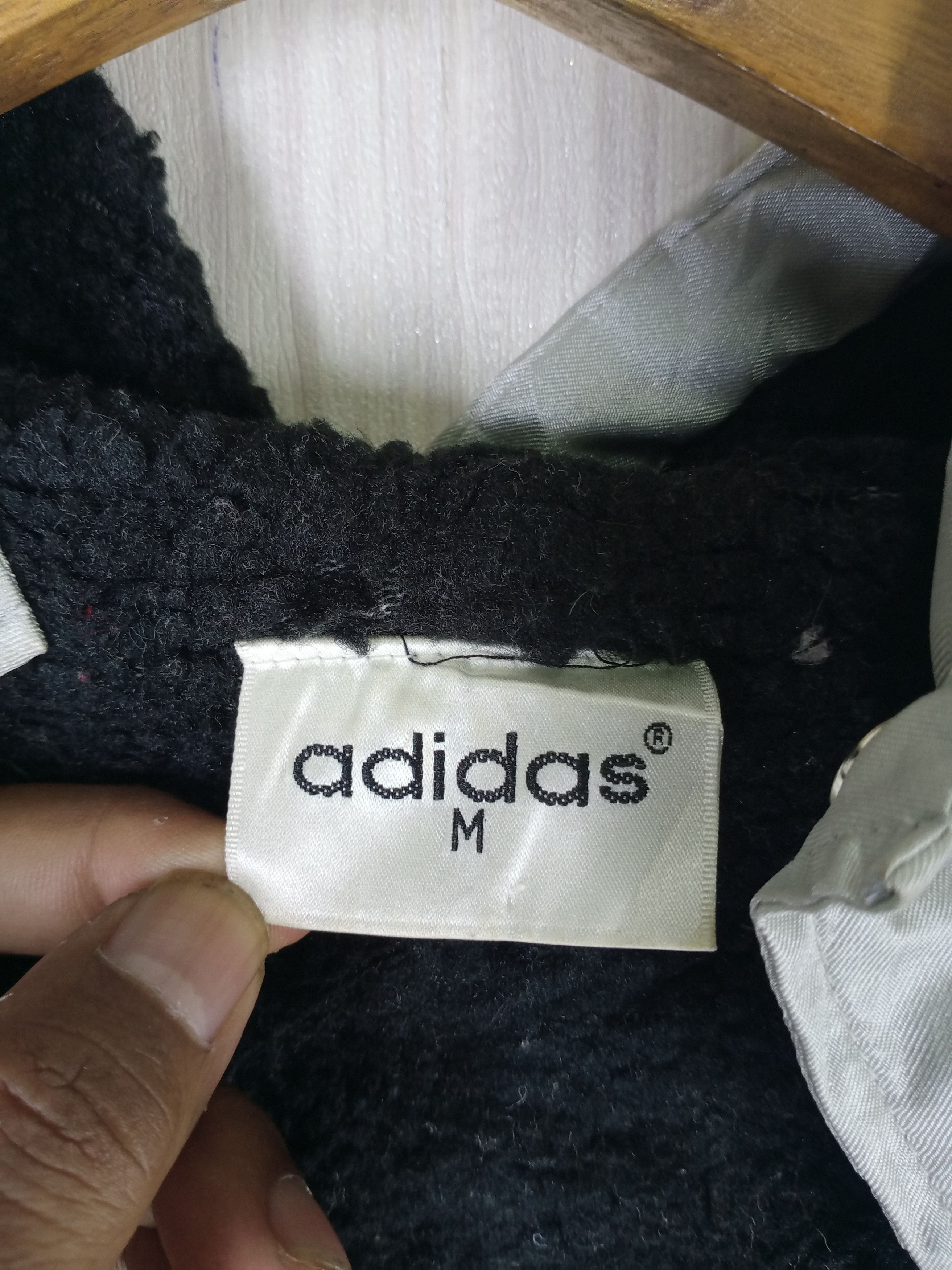 Adidas Rare Vintage 90s Adidas Trefoil Big Logo Winter Jacket Size US XL / EU 56 / 4 - 8 Thumbnail